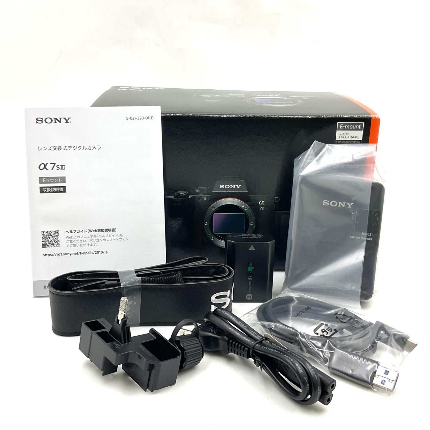 【全額返金保証】【最速発送】Sony デジタル一眼 α7S III ILCE-7SM3 ボディ ブラック 美品 動作確認済