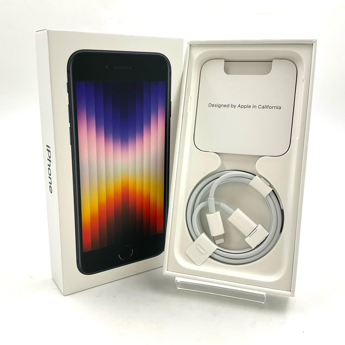 【全額返金保証】【最速発送】Apple iPhone iPhone SE(第3世代) 64GB ミッドナイト docomo 白ロム 新品未開封 即納OK