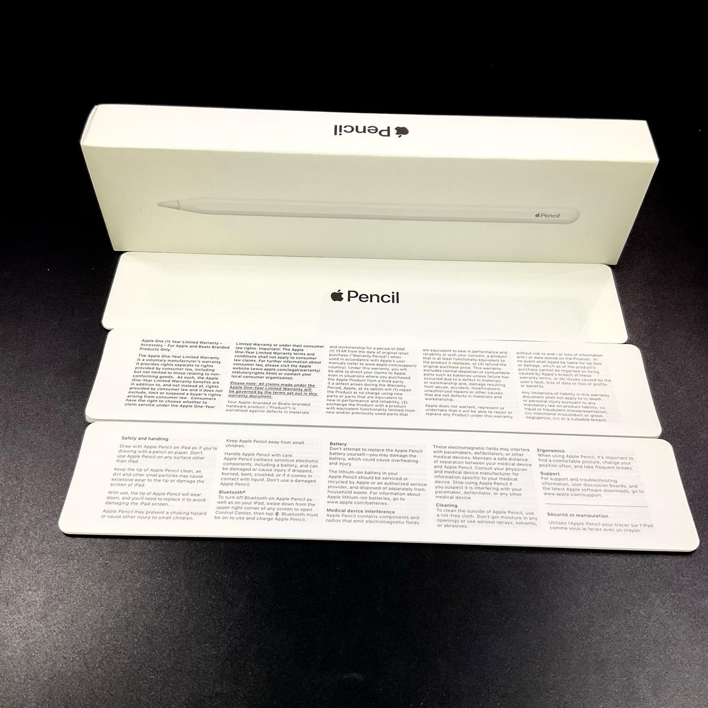 【全額返金保証】【最速発送】Apple Apple Pencil(2th generation) PU8F2J/A 動作確認済