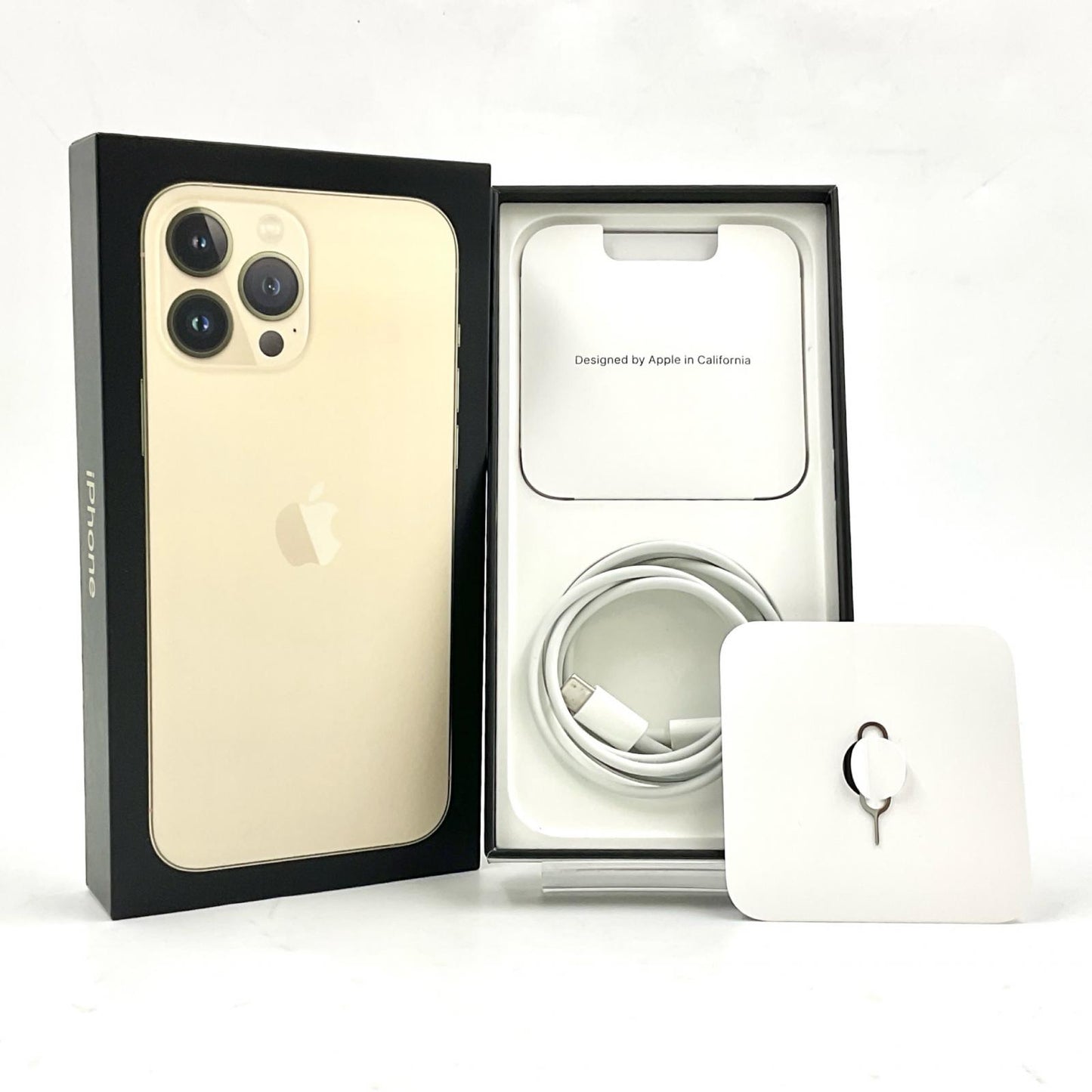 【全額返金保証】【最速発送】Apple iPhone iPhone 13 Pro Max 256GB ゴールド SIMフリー 動作確認済 81%