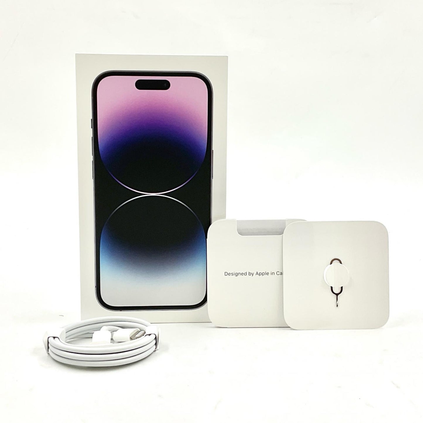 【全額返金保証】【最速発送】Apple iPhone iPhone 14 Pro 128GB ディープパープル docomo 白ロム 動作確認済 82%
