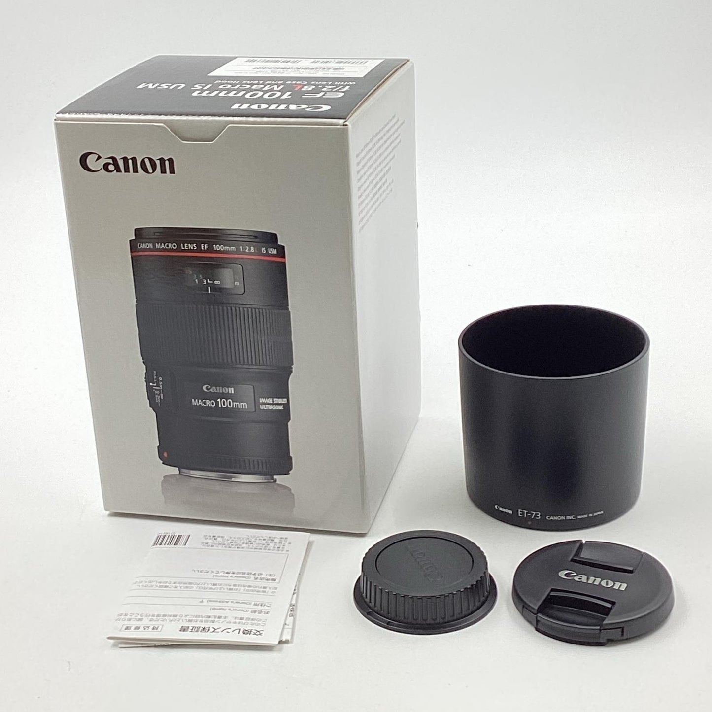 【全額返金保証】【最速発送】Canon EF100mm F2.8L マクロ IS USM 超美品 動作確認済