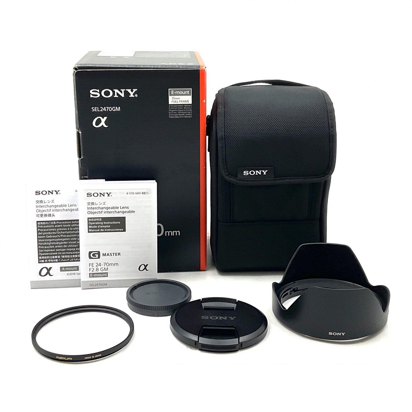 【全額返金保証】【最速発送】Sony FE 24-70mm F2.8 GM SEL2470GM 超美品 動作確認済