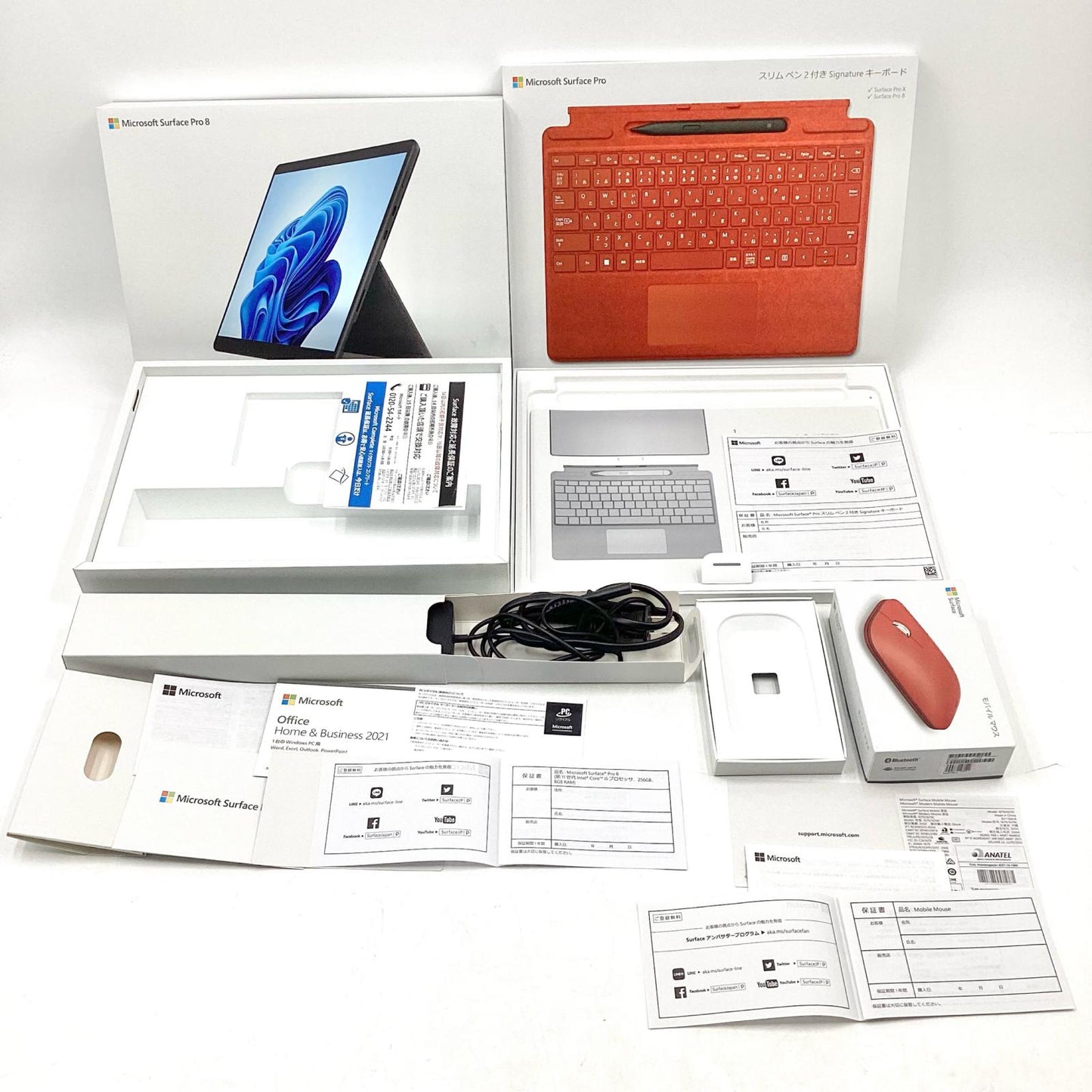 【全額返金保証】【最速発送】Microsoft Surface Pro 8 1983 Intel Core i5-1135G7 8GB SSD 256GB 91.9% 動作確認済