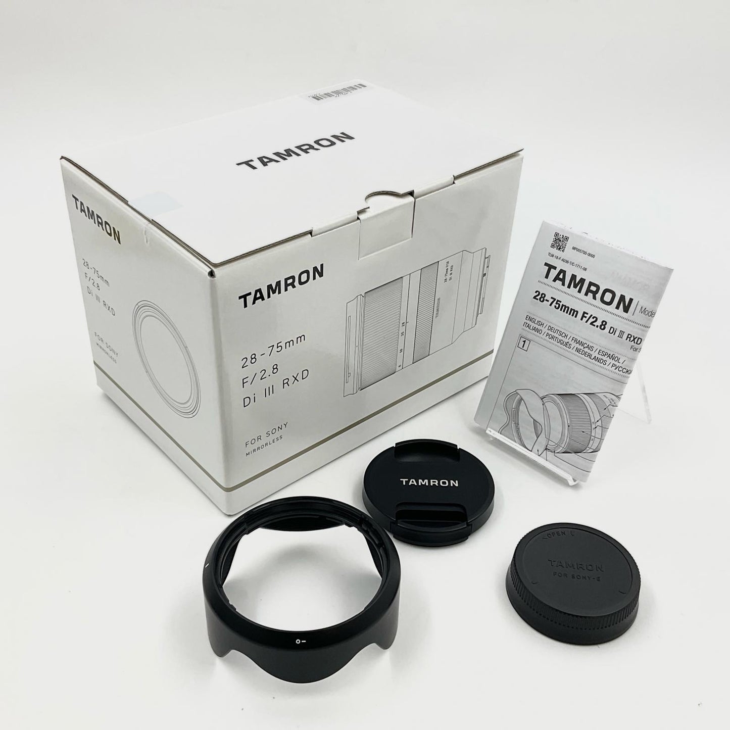 【全額返金保証】【最速発送】TAMRON 28-75mm F/2.8 Di III RXD (Model A036) 美品 動作確認済
