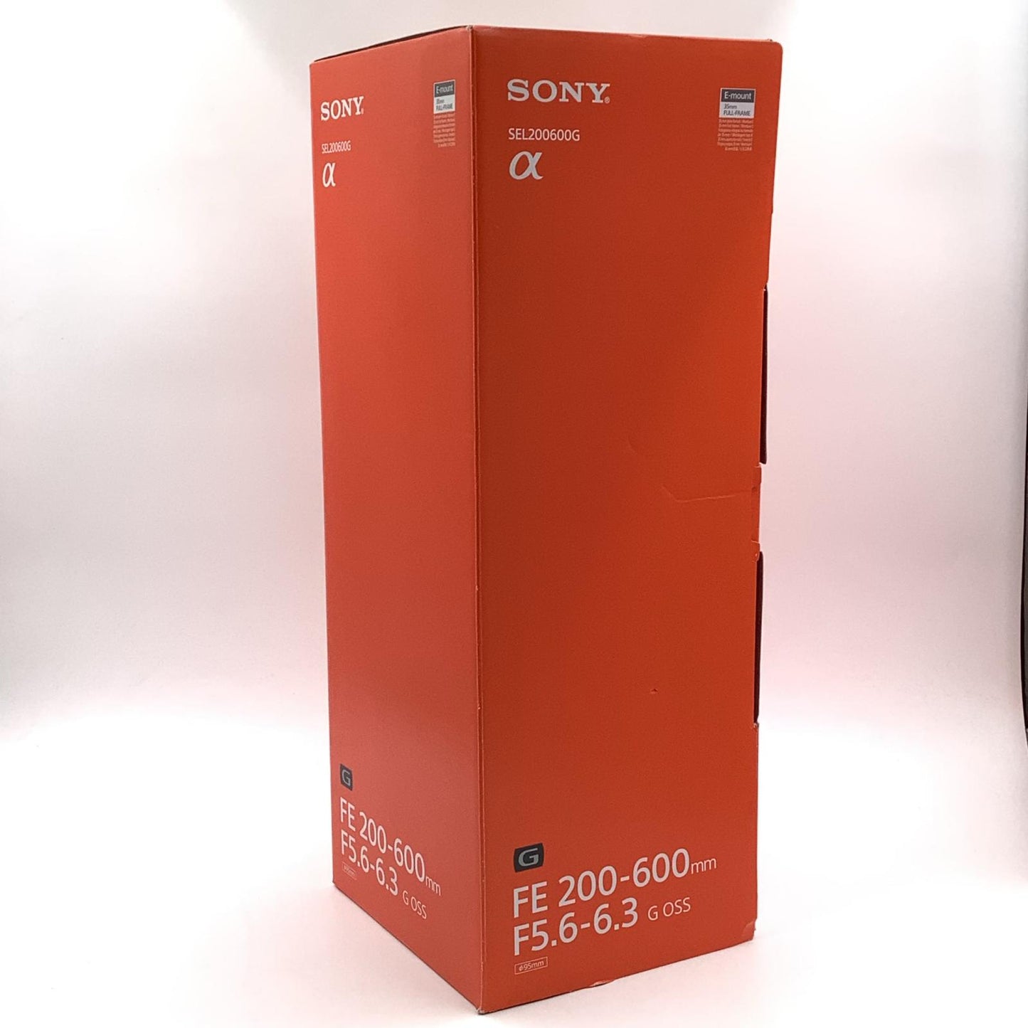 【全額返金保証】【最速発送】Sony FE 200-600mm F5.6-6.3 G OSS SEL200600G 美品 動作確認済