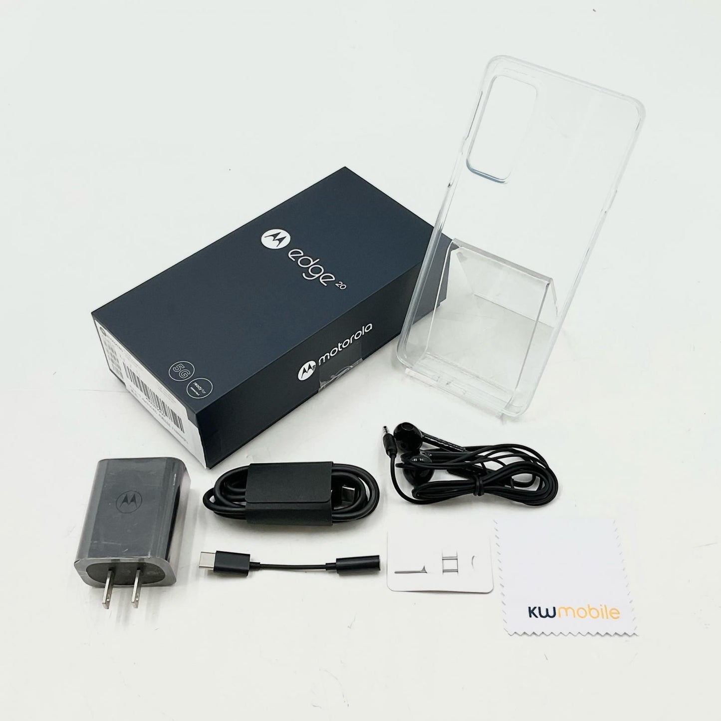 【全額返金保証】【最速発送】Motorola edge 20 128GB ブラック SIMフリー XT2143-1 動作確認済
