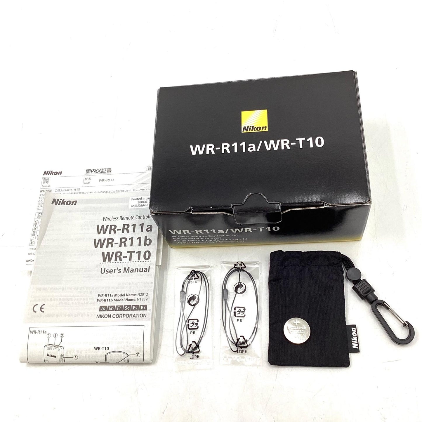 【全額返金保証】【最速発送】Nikon WR-R11a/T10セット 超美品 動作確認済
