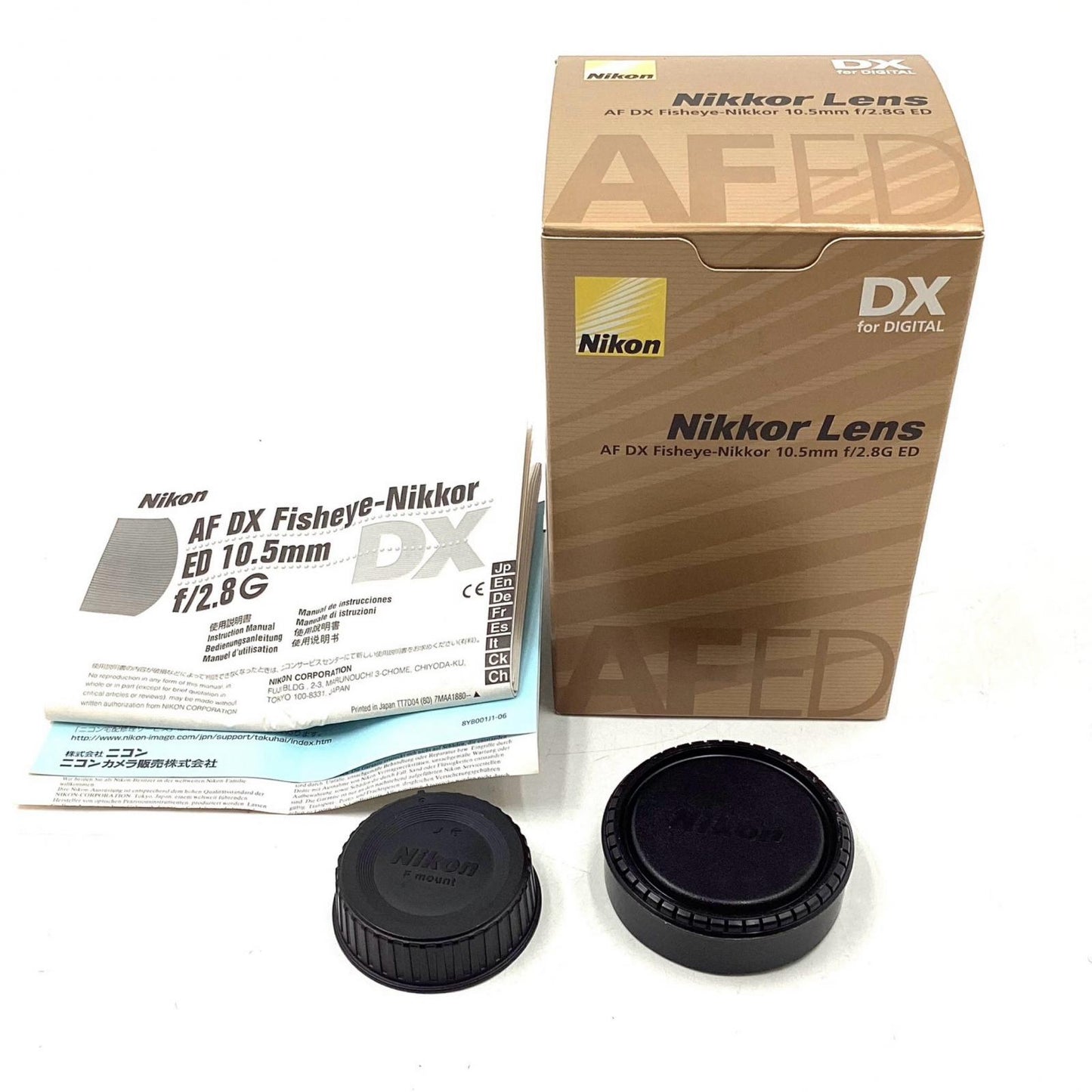 【全額返金保証】【最速発送】Nikon AF DX Fisheye-Nikkor 10.5mm f/2.8G ED 超美品 動作確認済