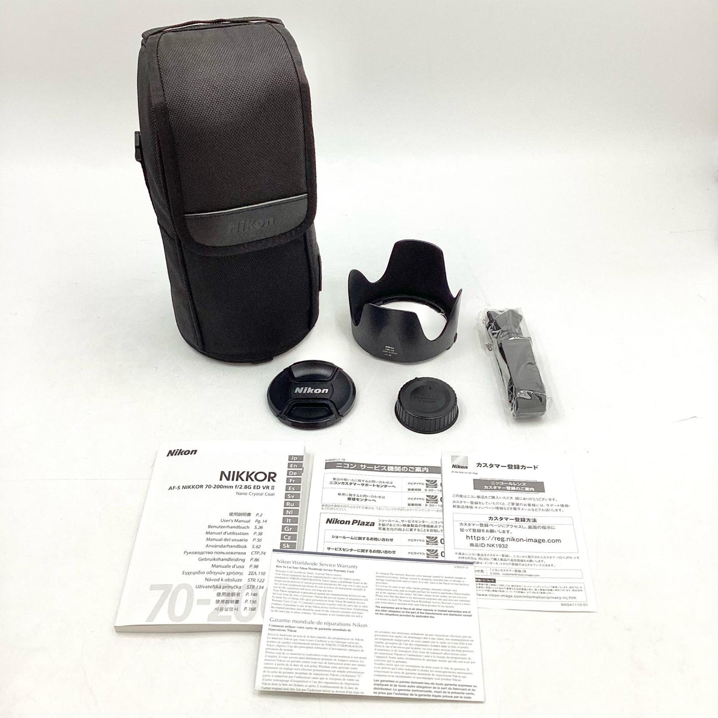 【全額返金保証】【最速発送】Nikon AF-S NIKKOR 70-200mm f/2.8G ED VR II 美品 動作確認済