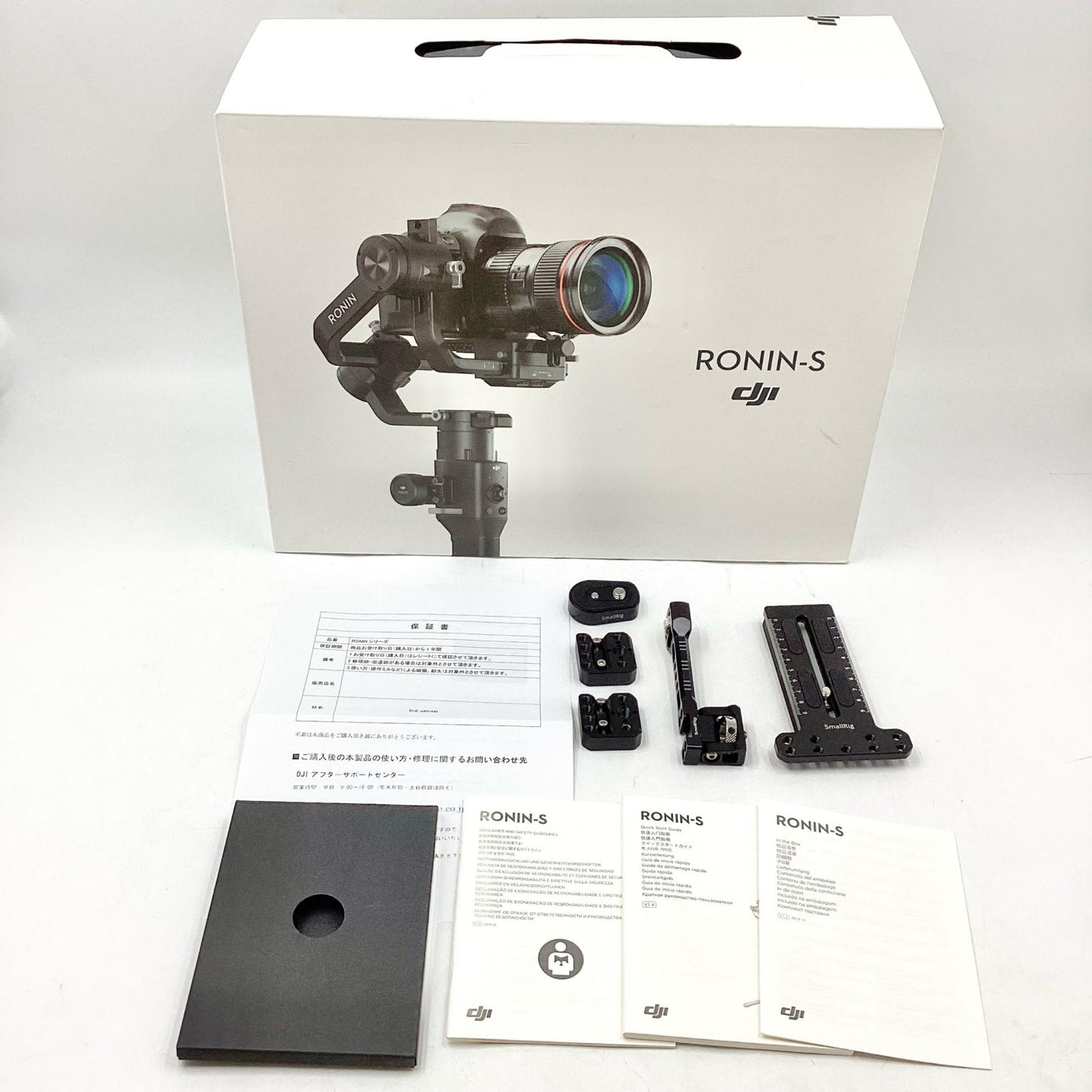【全額返金保証】【最速発送】DJI RONIN-S 美品 動作確認済