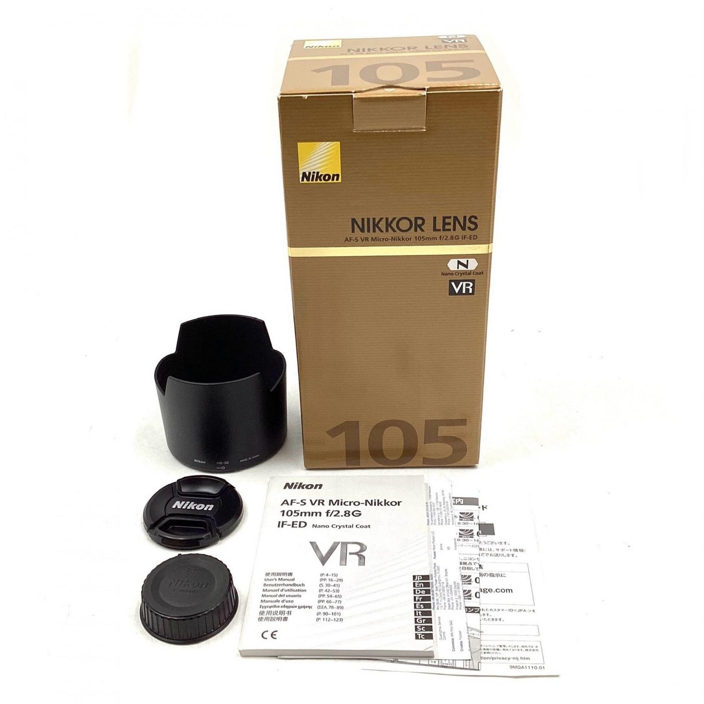 【全額返金保証】【最速発送】Nikon AF-S VR Micro-Nikkor 105mm f/2.8G IF-ED 超美品 動作確認済