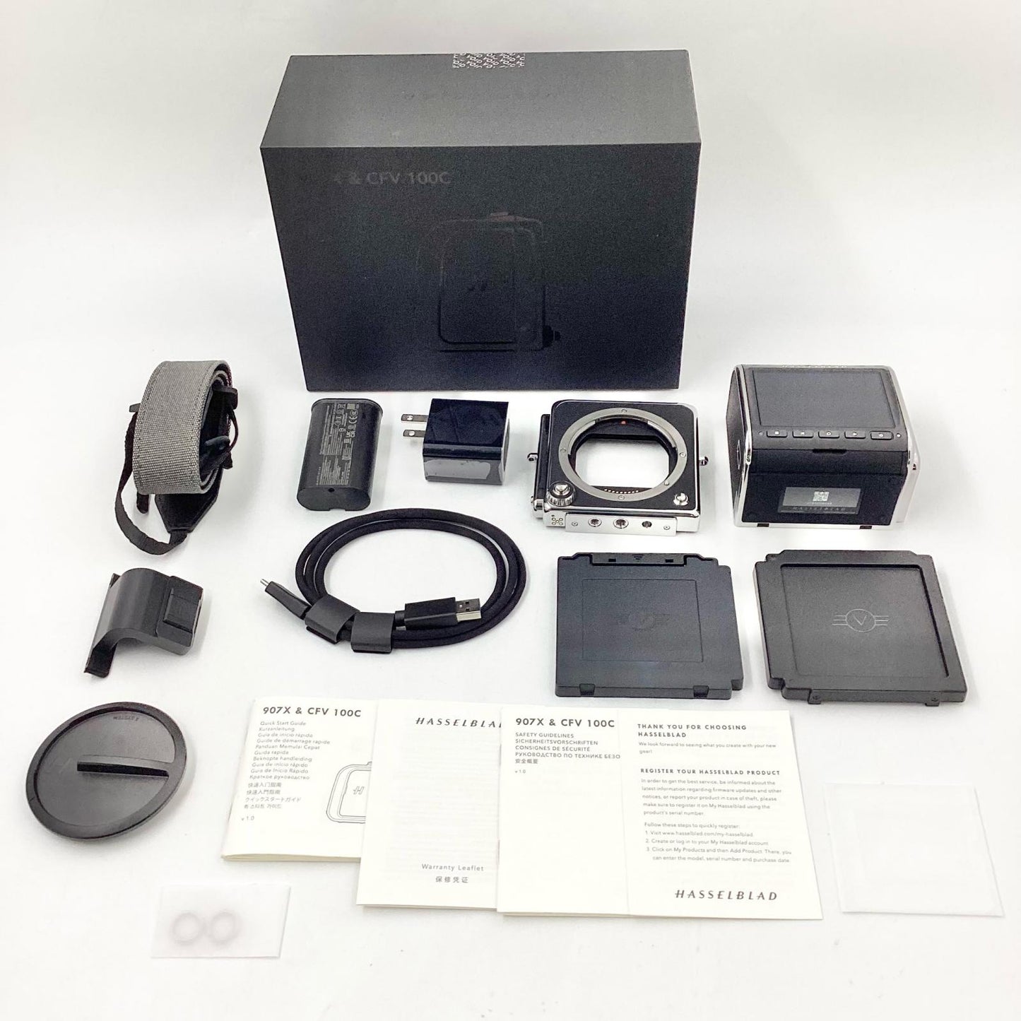 【全額返金保証】【最速発送】Hasselblad デジタル一眼 907X & CFV 100C ボディ 超美品 動作確認済