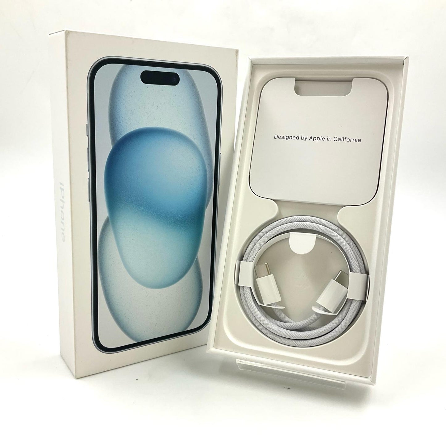 【全額返金保証】【最速発送】Apple iPhone iPhone 15 128GB ブルー Softbank 動作確認済 90%