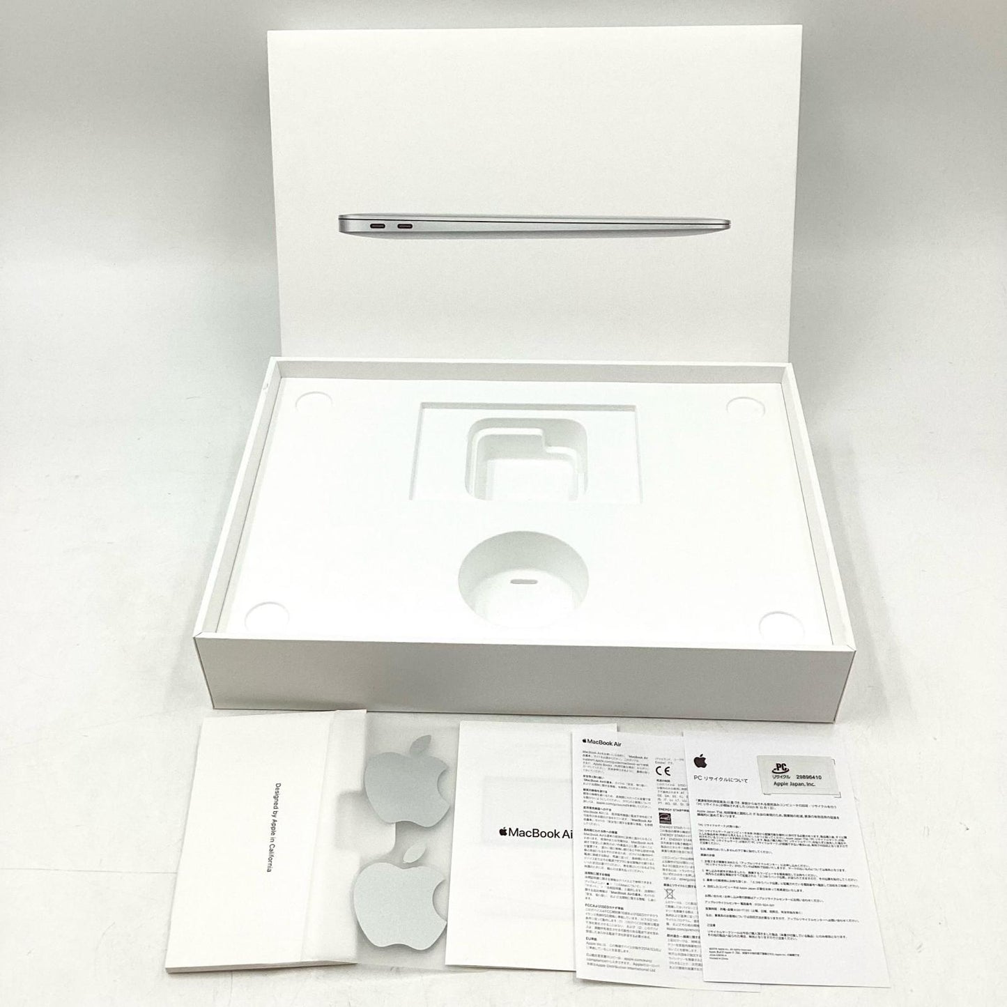 【全額返金保証】【最速発送】Apple MacBook Air 13.3インチ 2020 Apple M1 16GB SSD 512GB シルバー 96% 動作確認済