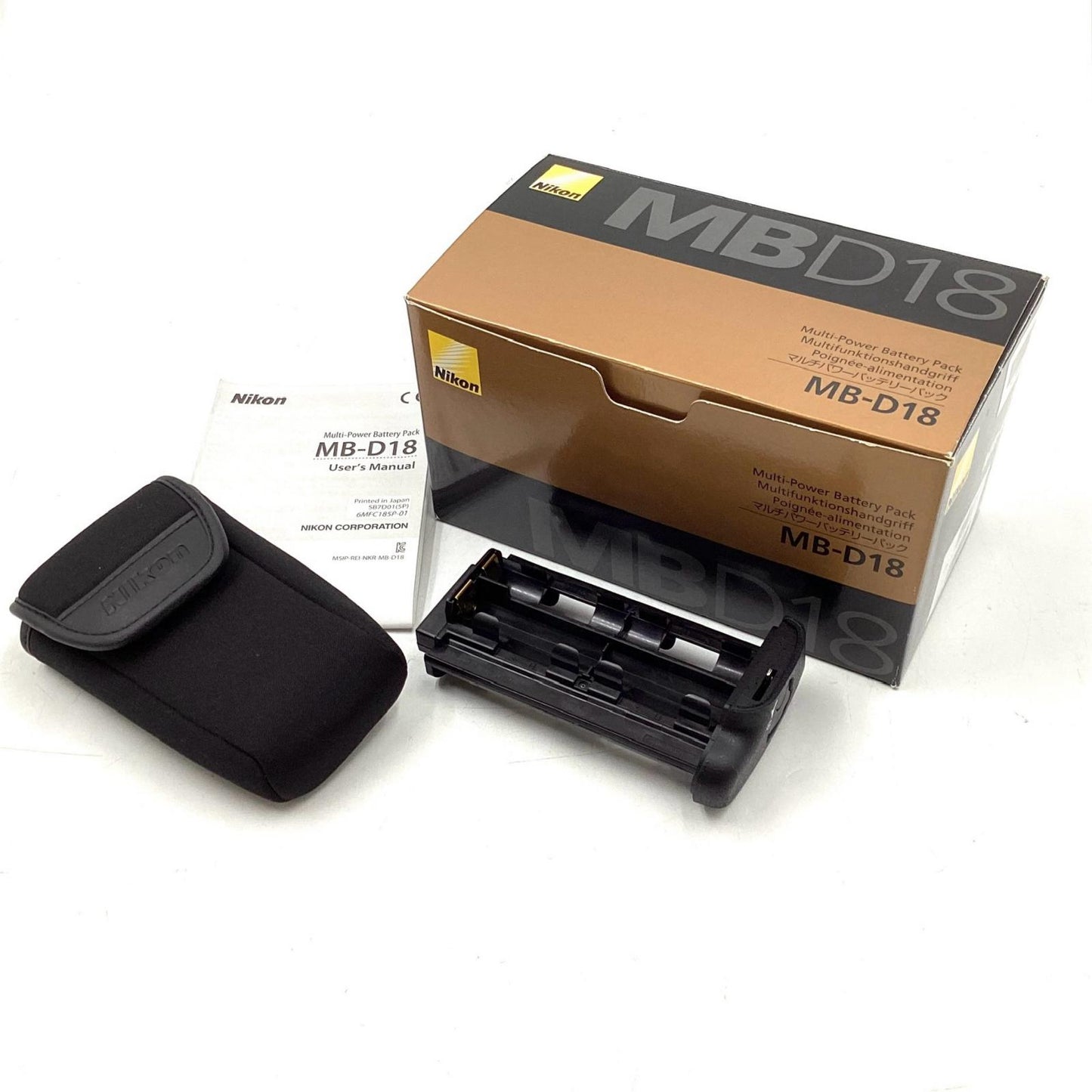 【全額返金保証】【最速発送】Nikon MB-D18 美品 動作確認済