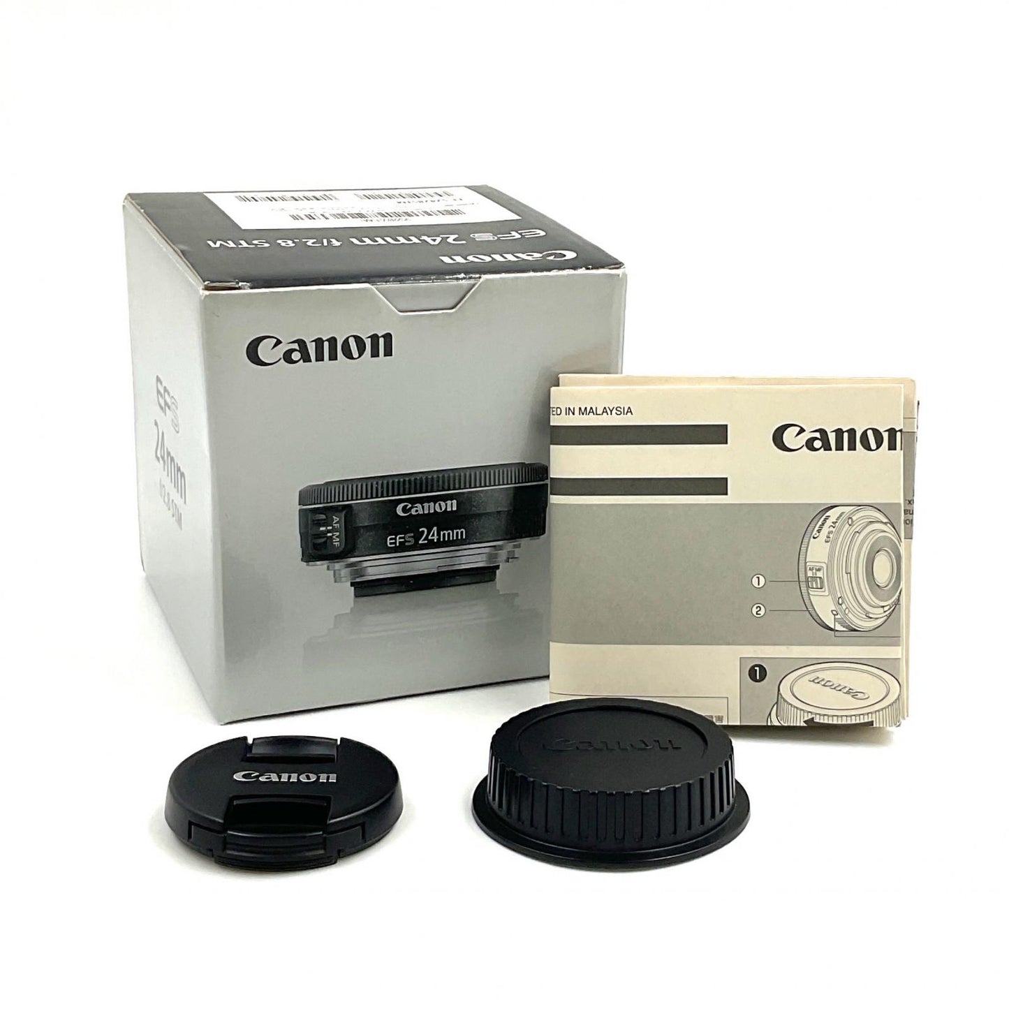【全額返金保証】【最速発送】Canon EF-S24mm F2.8 STM 動作確認済
