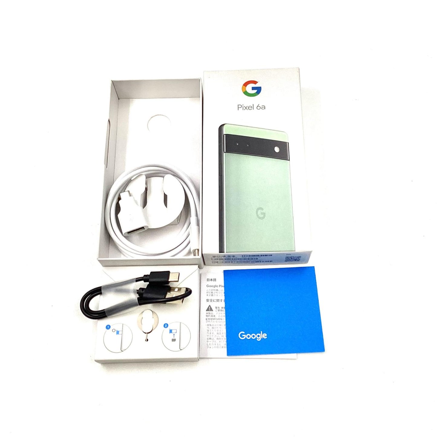 【全額返金保証】【最速発送】Google Pixel 6a 128GB Sage au GB17L 動作確認済