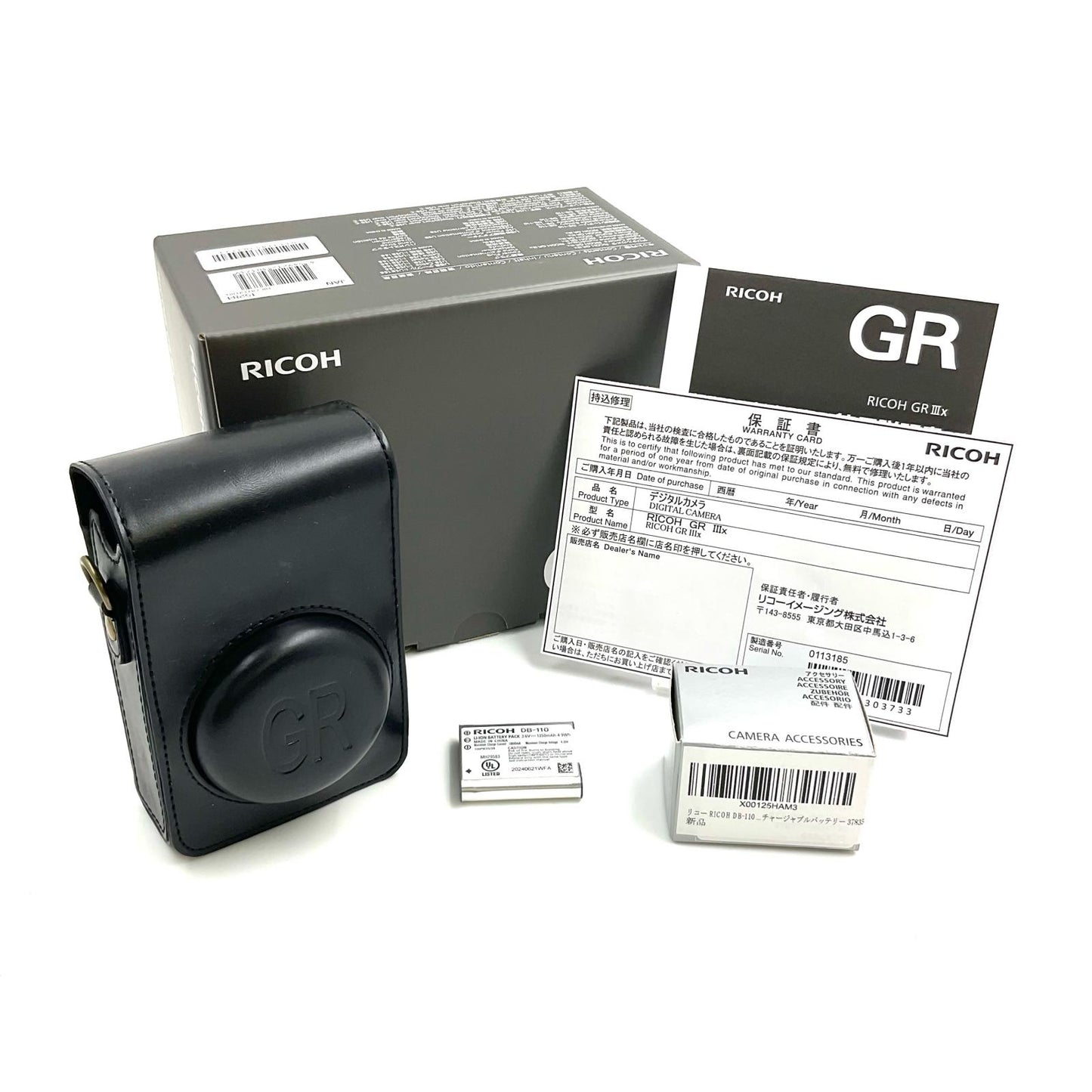 【全額返金保証】【最速発送】RICOH コンパクトデジタルカメラ GR IIIx 超美品 動作確認済