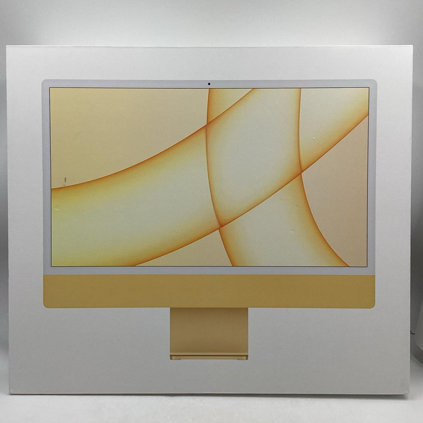 【全額返金保証】【最速発送】Apple iMac 24インチ M1 8コア 8GB SSD 256GB イエロー 美品 動作確認済
