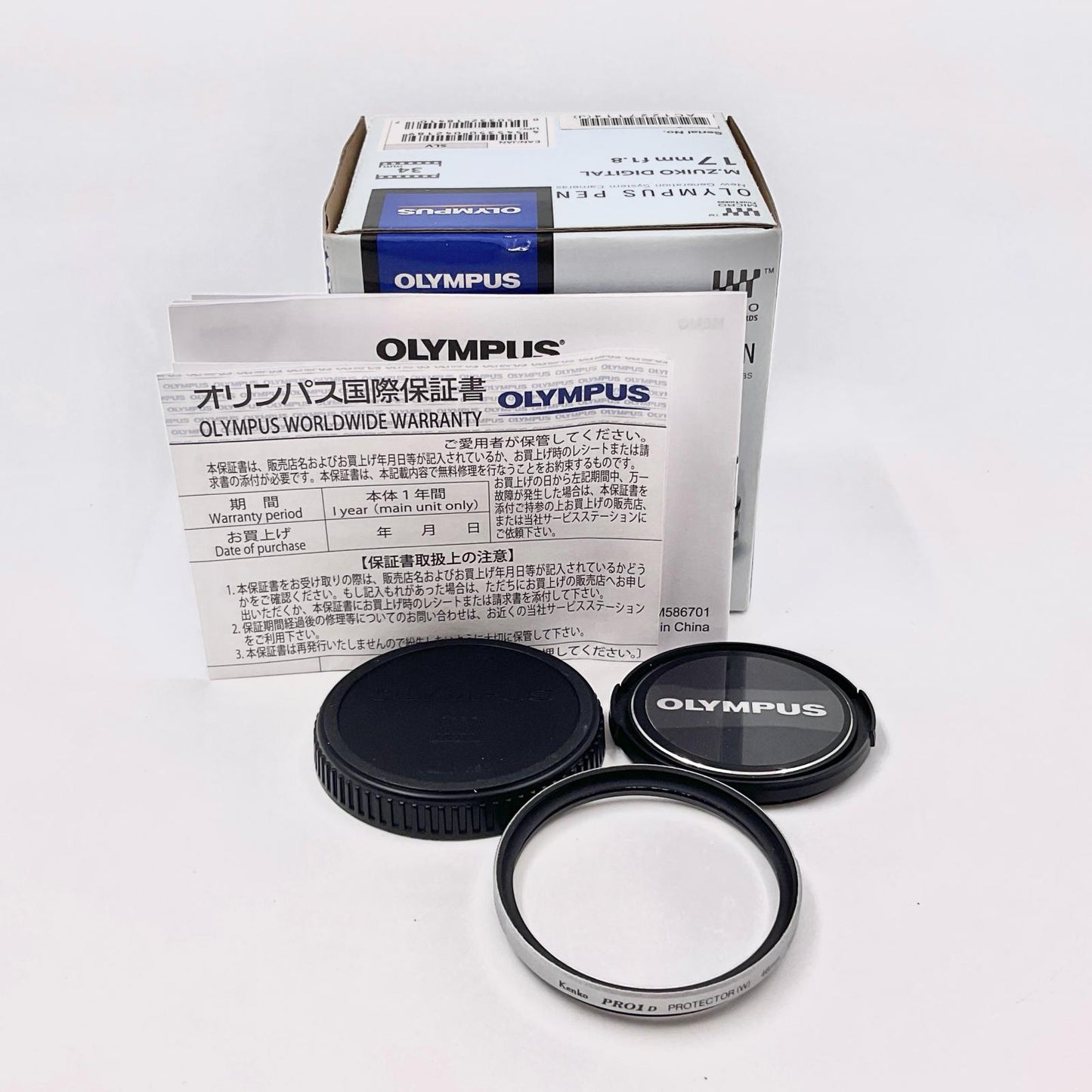 【全額返金保証】【最速発送】OLYMPUS M.ZUIKO DIGITAL 17mm F1.8 シルバー 動作確認済