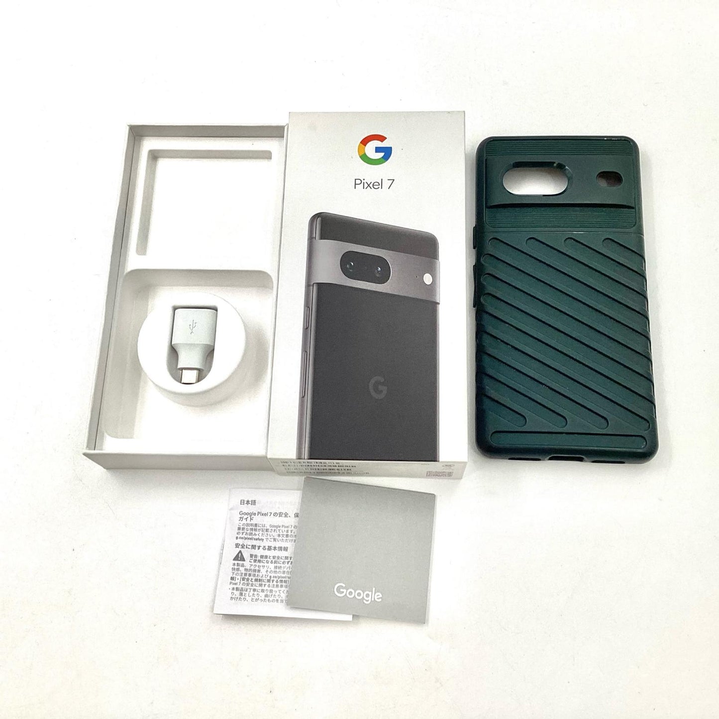 【全額返金保証】【最速発送】Google Pixel 7 128GB Obsidian SIMフリー G03Z5 白ロム 動作確認済