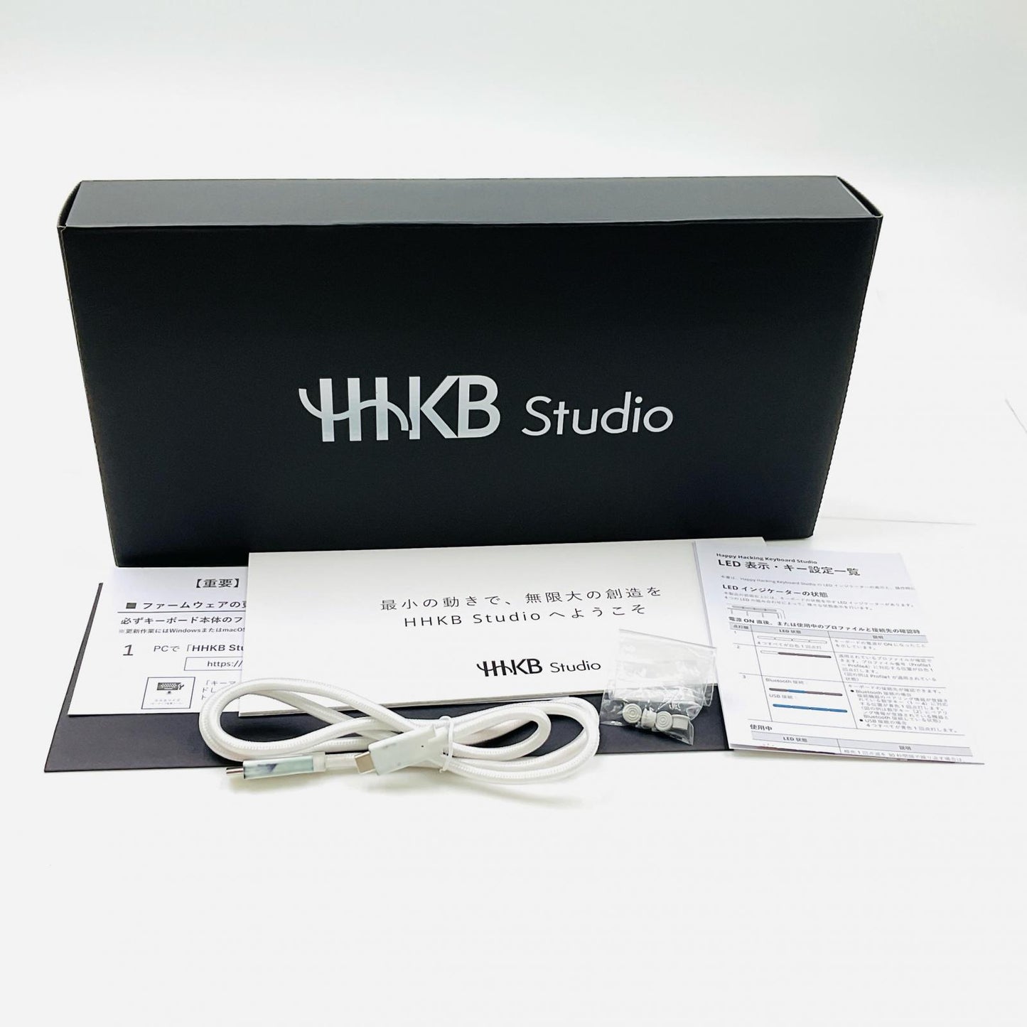 【全額返金保証】【最速発送】HHKB Studio 雪 PA03840-B113 美品 動作確認済