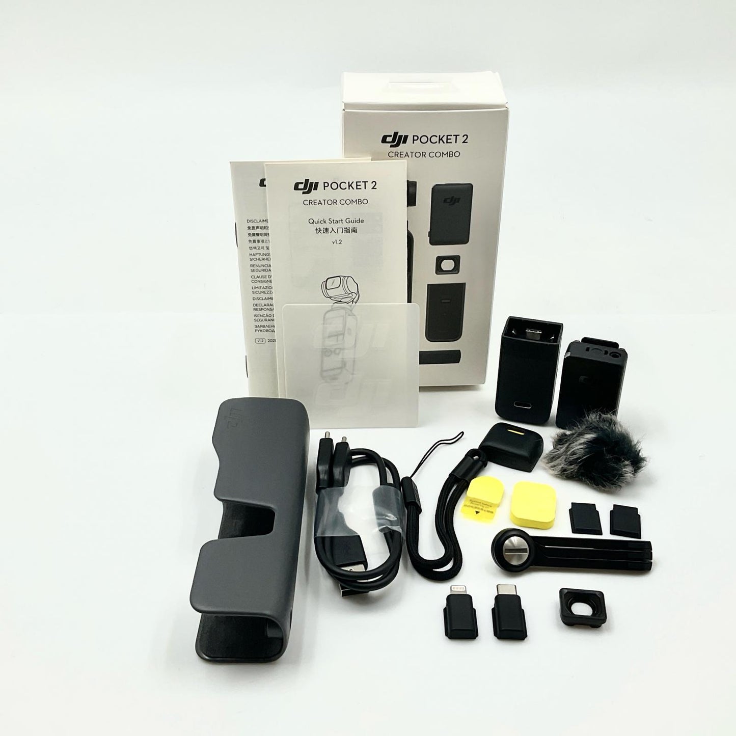 【全額返金保証】【最速発送】DJI DJI Pocket 2 Creatorコンボ ブラック 美品 動作確認済