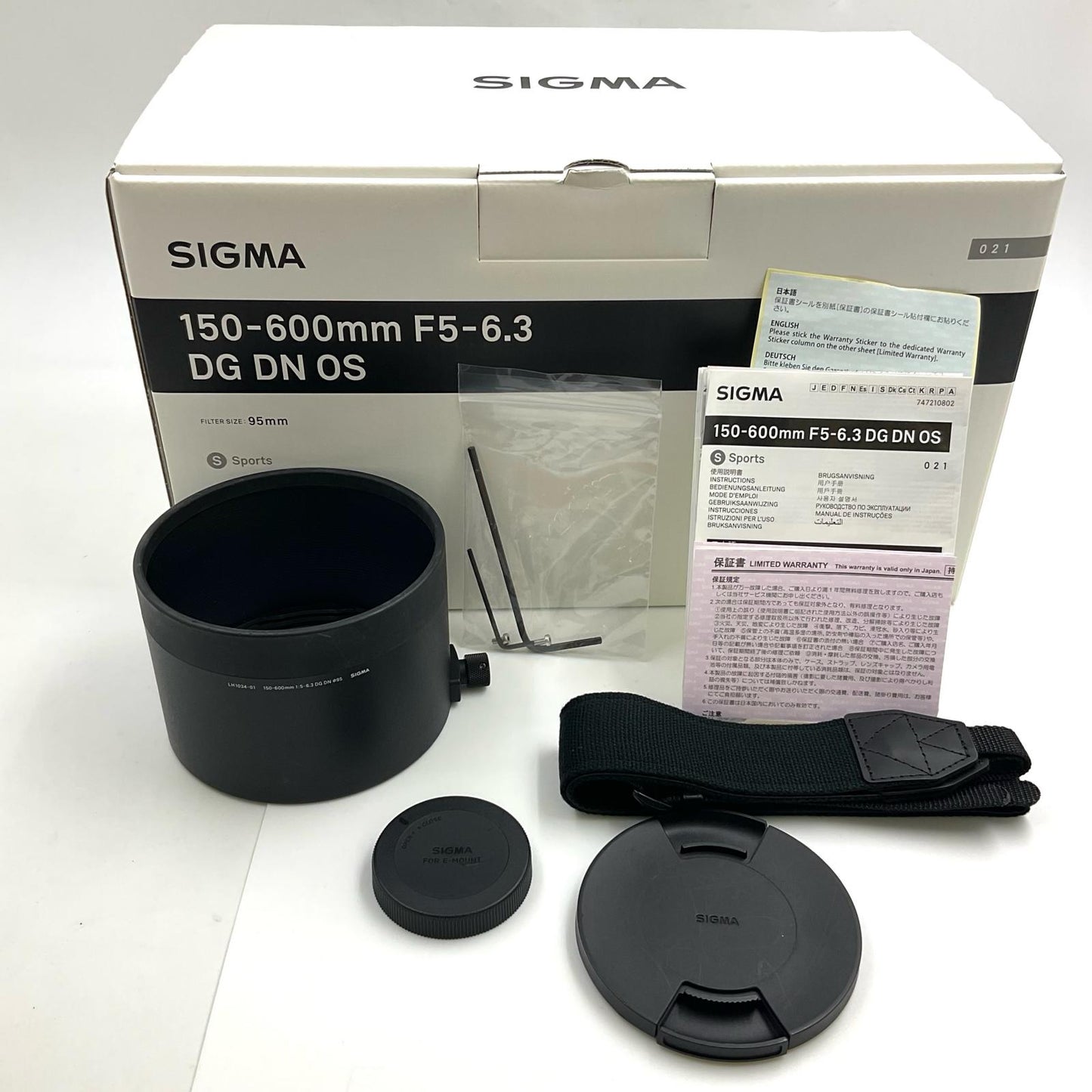 【全額返金保証】【最速発送】SIGMA Sports 150-600mm F5-6.3 DG DN OS 動作確認済