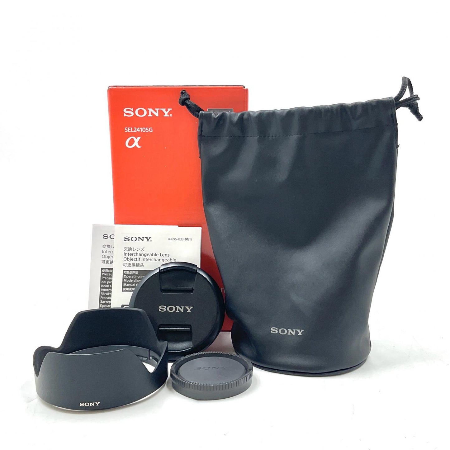 【全額返金保証】【最速発送】Sony FE 24-105mm F4 G OSS SEL24105G 動作確認済