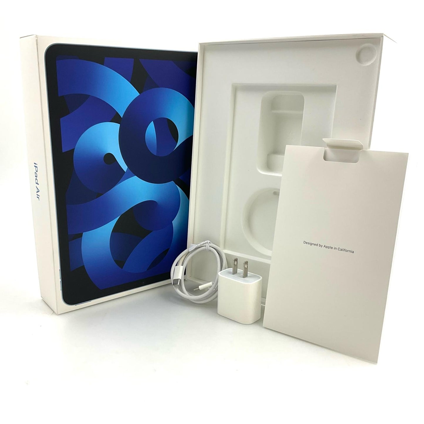 【全額返金保証】【最速発送】Apple iPad Air 10.9インチ 第5世代 64GB ブルー Wi-Fi 美品 動作確認済