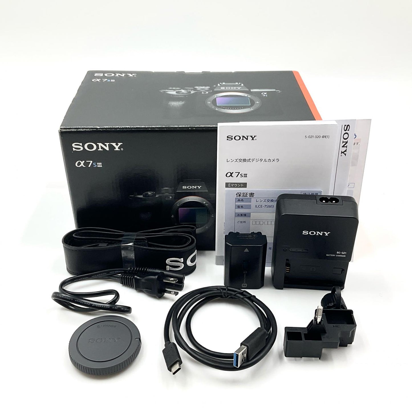 【全額返金保証】【最速発送】Sony デジタル一眼 α7S III ILCE-7SM3 ボディ ブラック 超美品 動作確認済