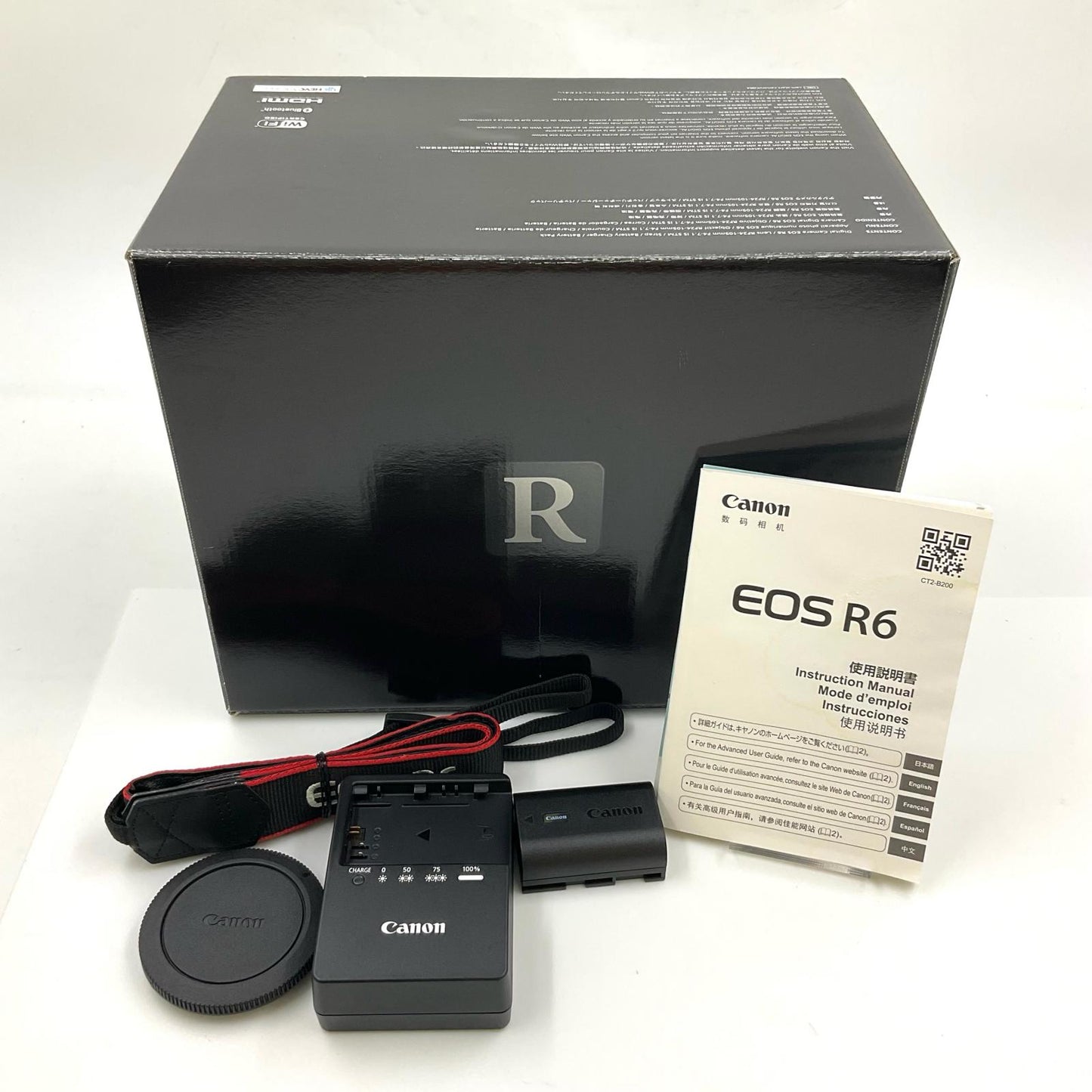 【全額返金保証】【最速発送】Canon デジタル一眼 EOS R6 ボディ ブラック 超美品 動作確認済