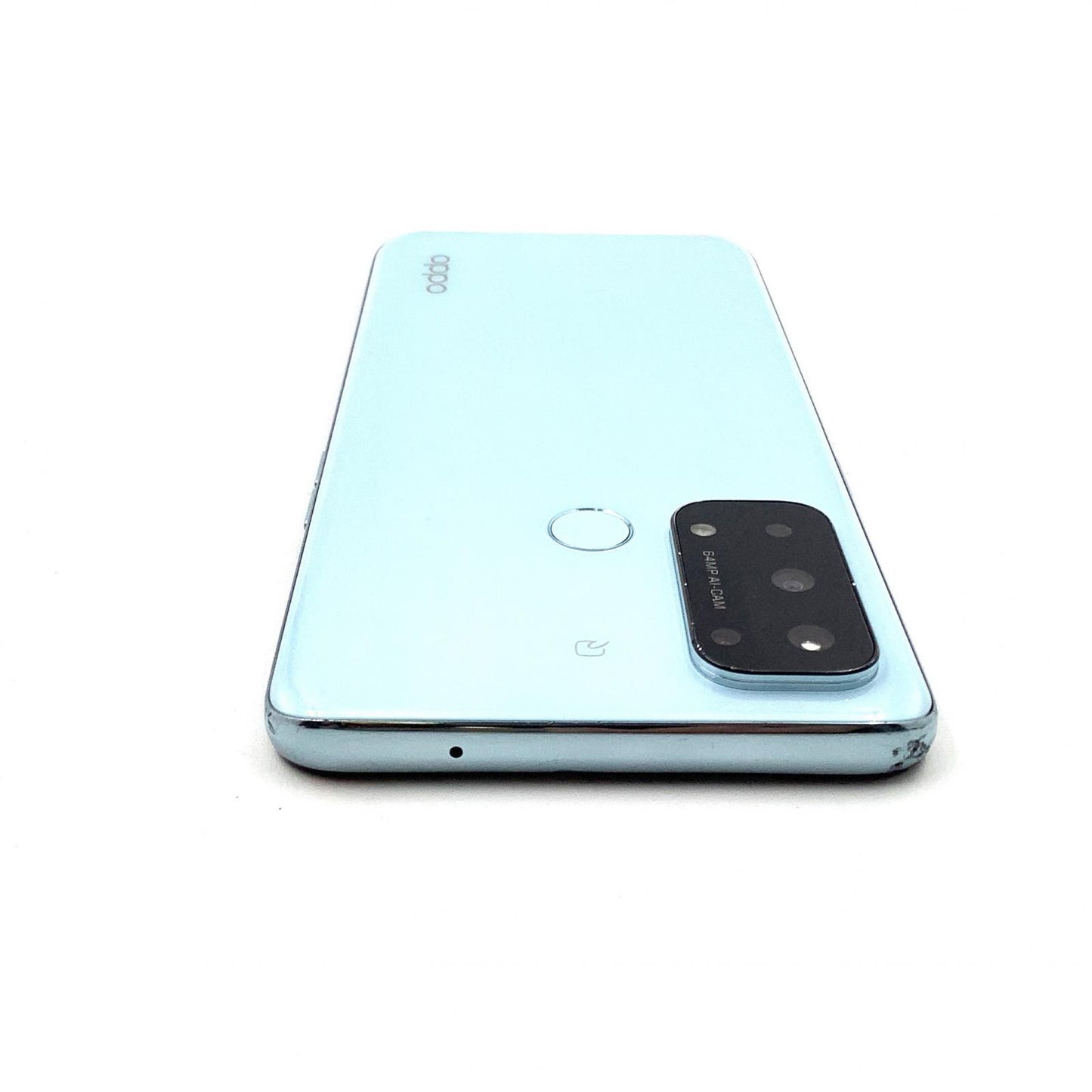 【全額返金保証】【最速発送】OPPO Reno Reno5 A 128GB アイスブルー SIMフリー CPH2199 白ロム 動作確認済