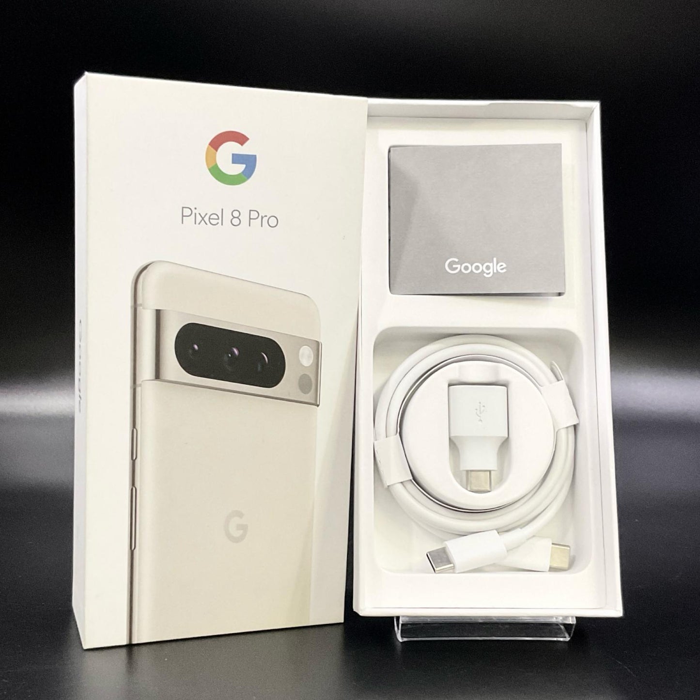 【全額返金保証】【最速発送】Google Pixel 8 Pro 256GB Porcelain SIMフリー GE9DP 白ロム 美品 動作確認済