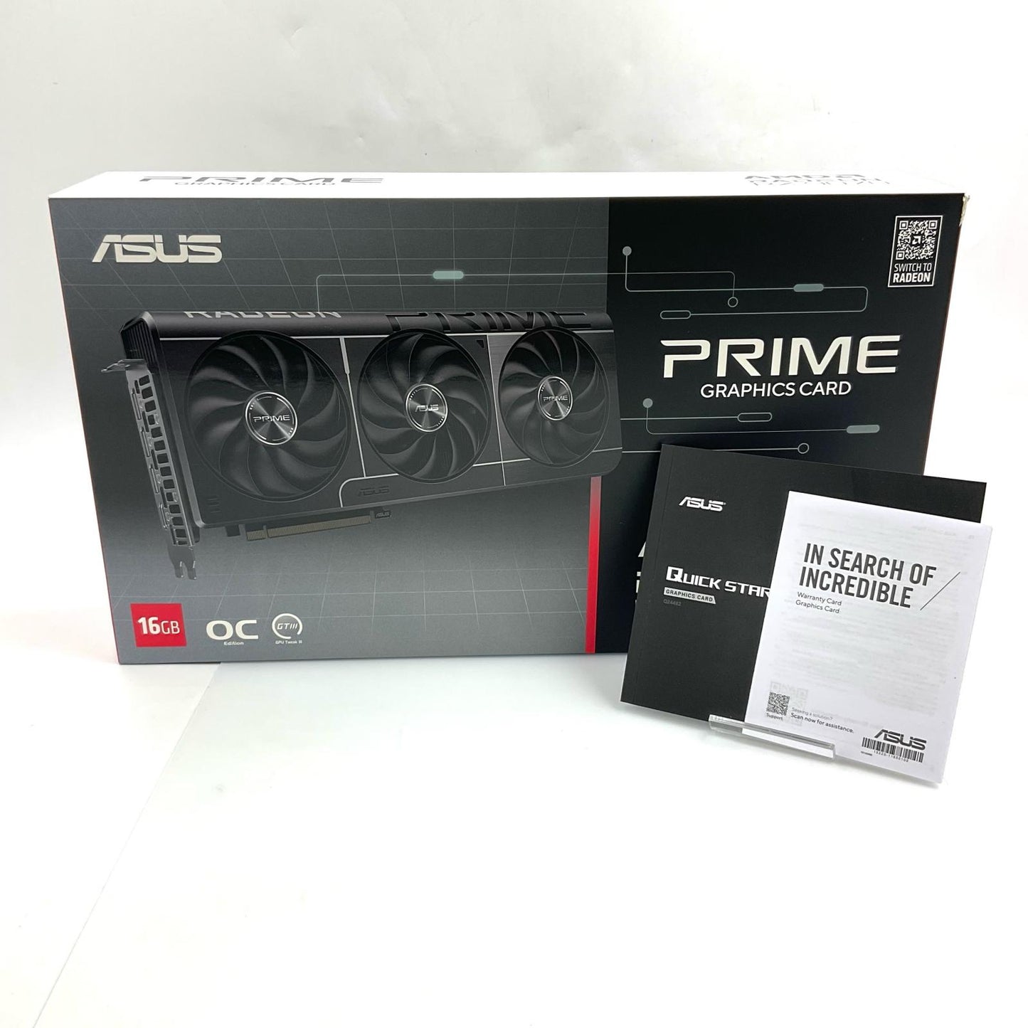 【全額返金保証】【最速発送】ASUS グラフィックボード AMD RADEON RX 9070 PRIME-RX9070-O16G 超美品 動作確認済
