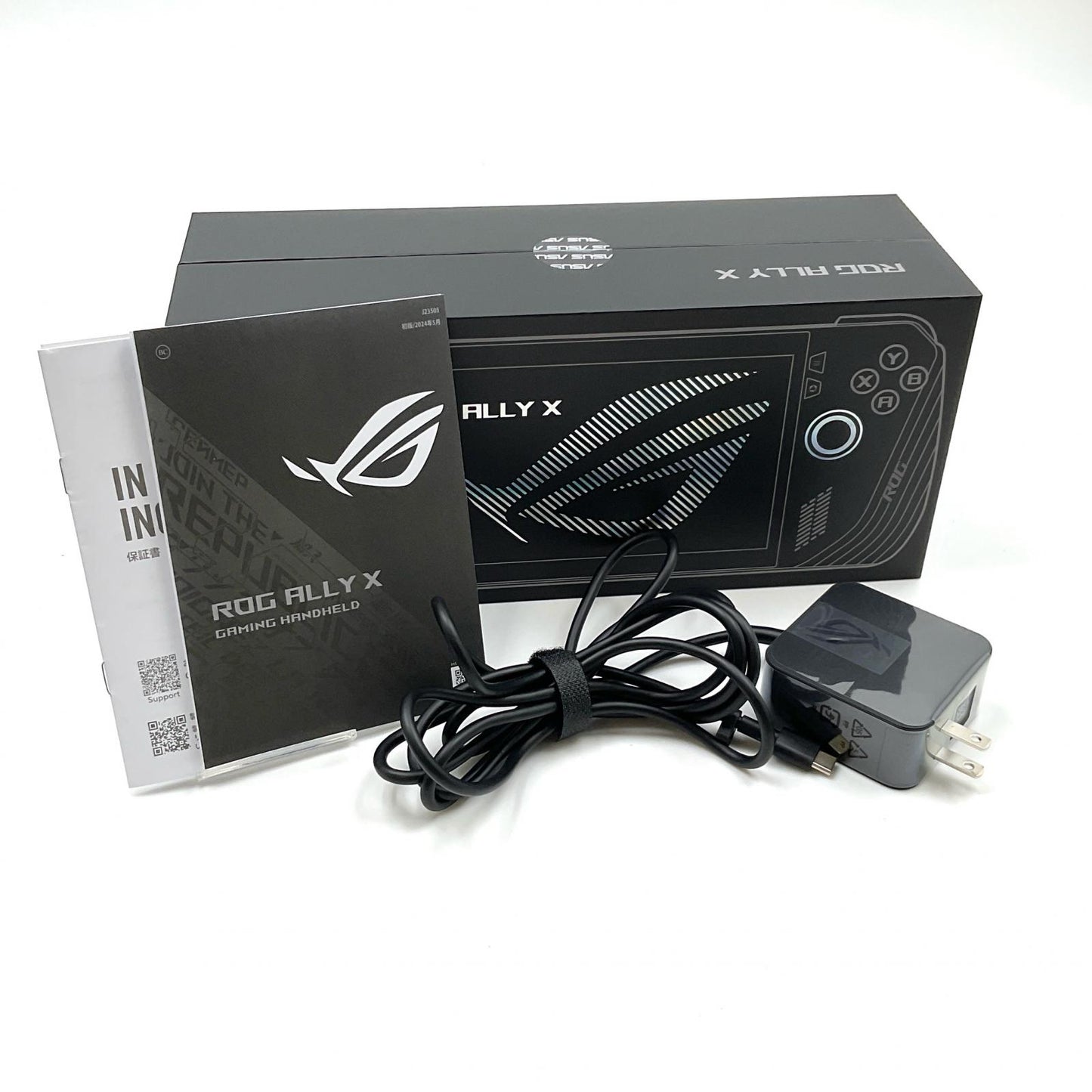 【全額返金保証】【最速発送】ASUS ROG Ally X RC72LA-Z1E24G1T Ryzen Z1 EXtreme 3.30GHz 24GB M.2 SSD 1TB 98.5% 美品 動作確認済