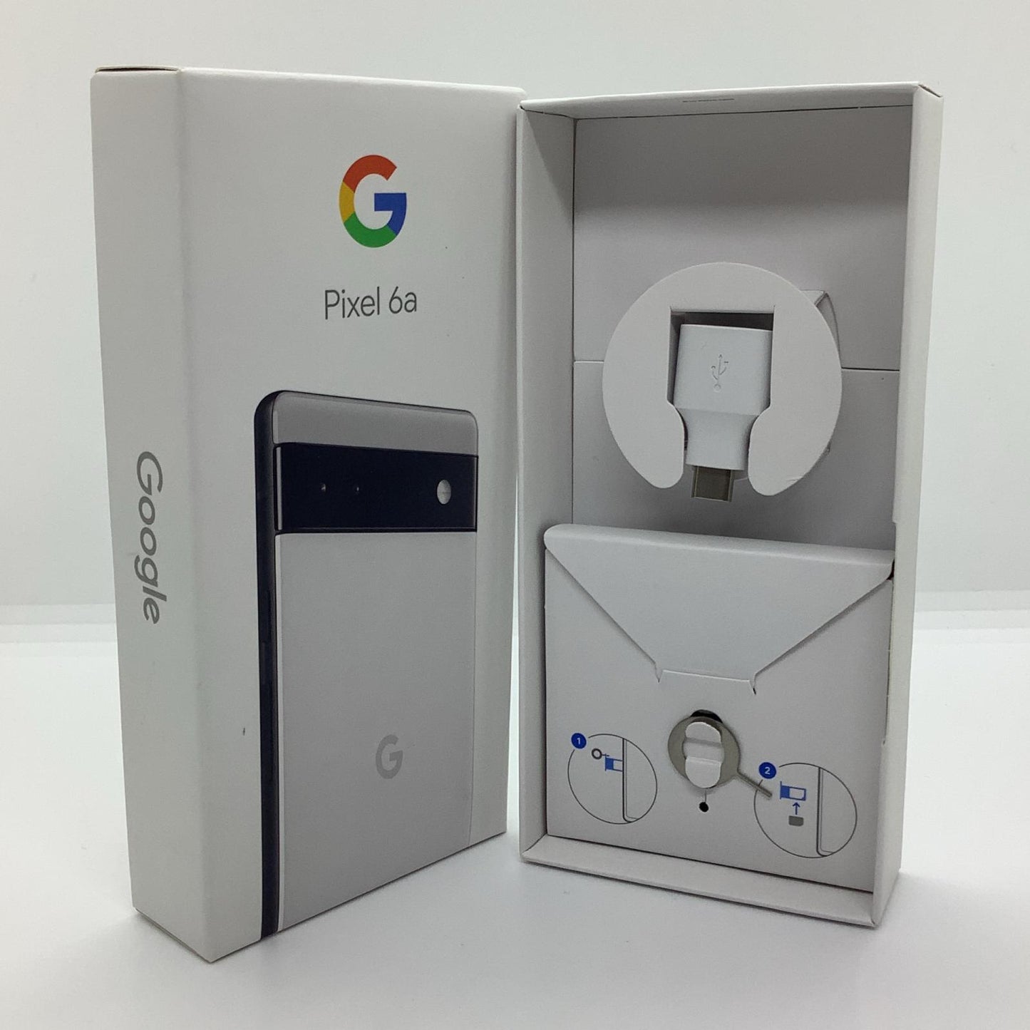 【全額返金保証】【最速発送】Google Pixel 6a 128GB Chalk au GA03714-JP 白ロム 動作確認済
