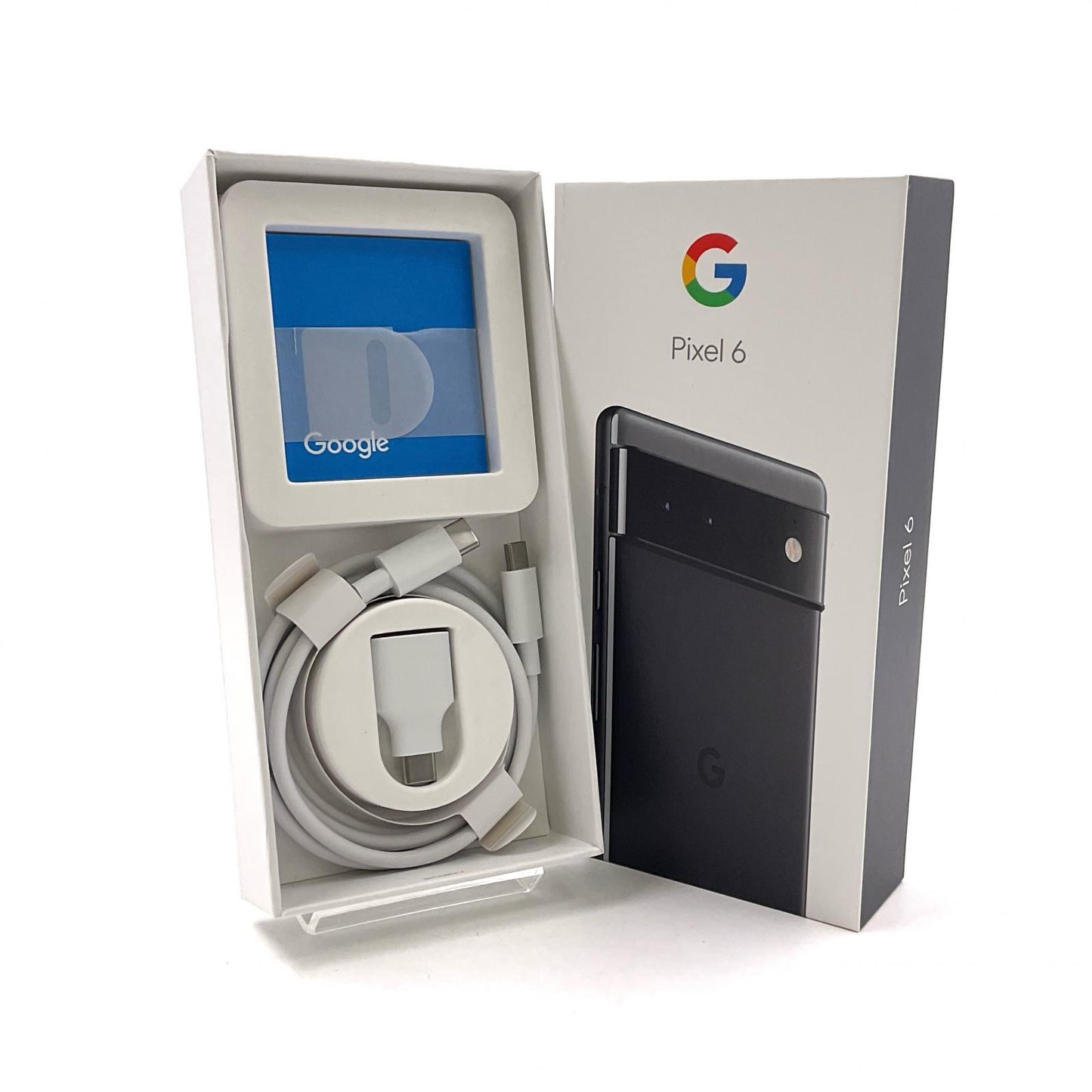 【全額返金保証】【最速発送】Google Pixel 6 128GB Stormy Black au GR1YH 白ロム 動作確認済