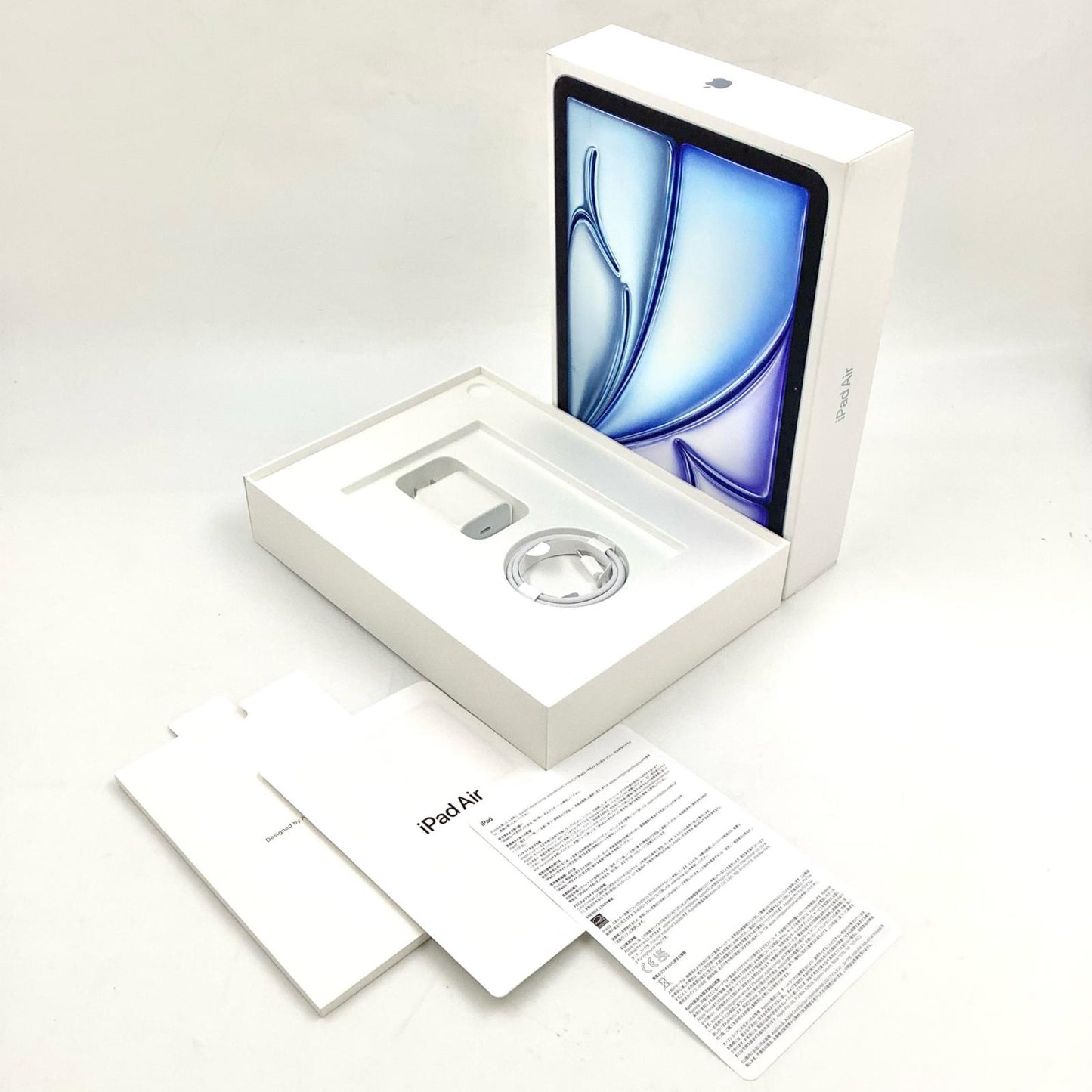 【全額返金保証】【最速発送】Apple iPad Air M2 11インチ 128GB ブルー Wi-Fi 美品 動作確認済