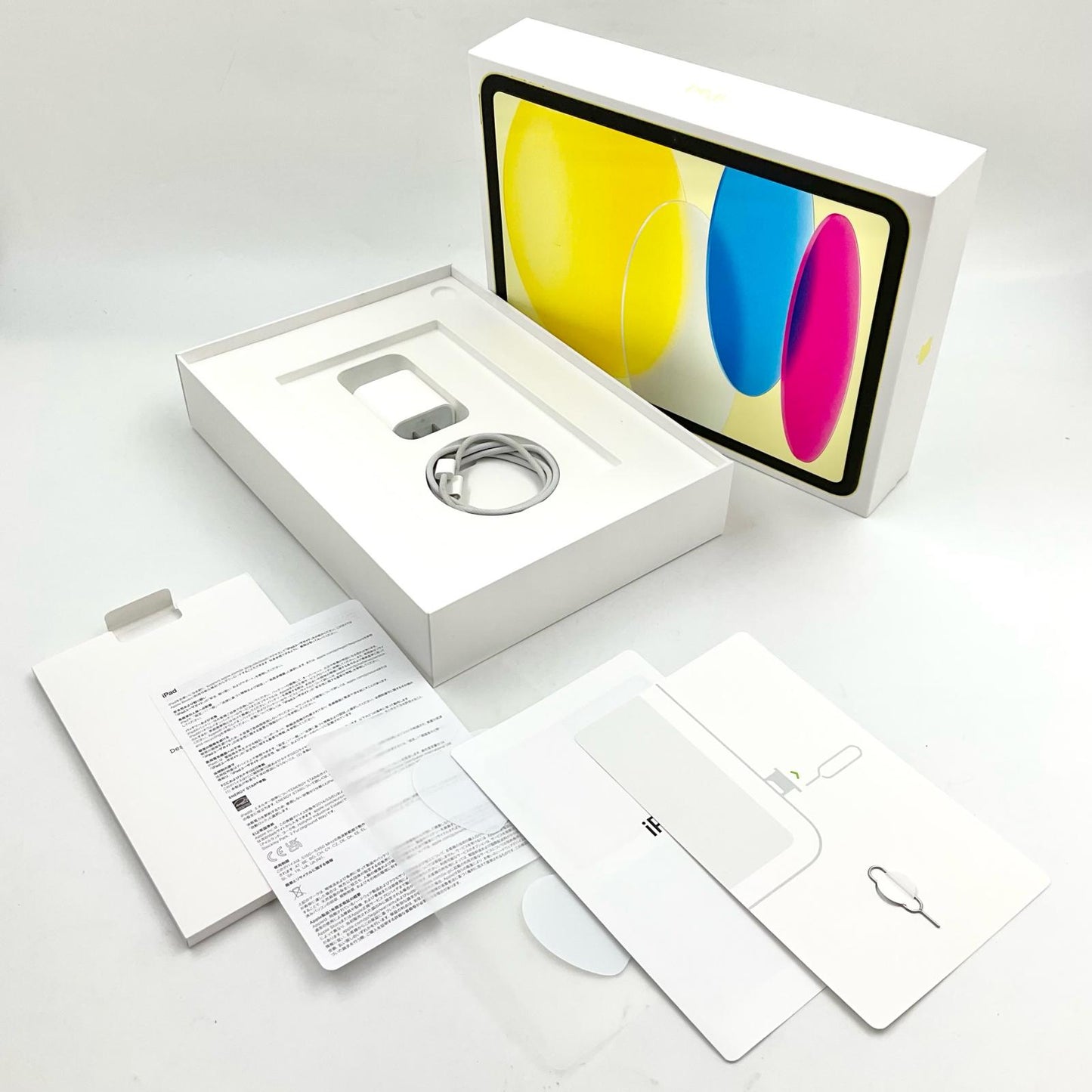 【全額返金保証】【最速発送】Apple iPad iPad 10.9インチ 第10世代 64GB イエロー WiFi+Cellular 白ロム 美品 動作確認済