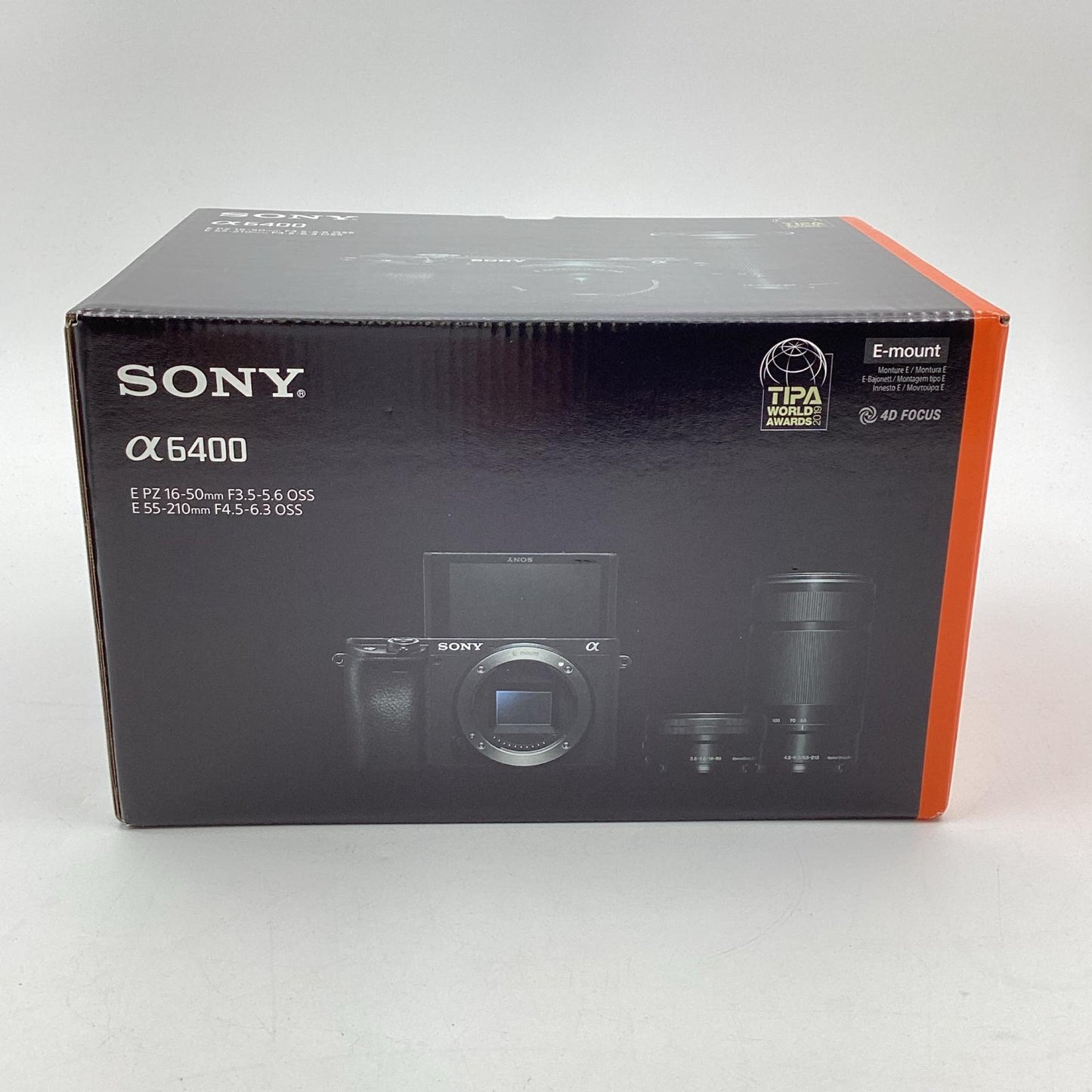 【全額返金保証】【最速発送】Sony デジタル一眼 α6400 ILCE-6400Y ダブルズームレンズキット ブラック 新品未開封 即納OK