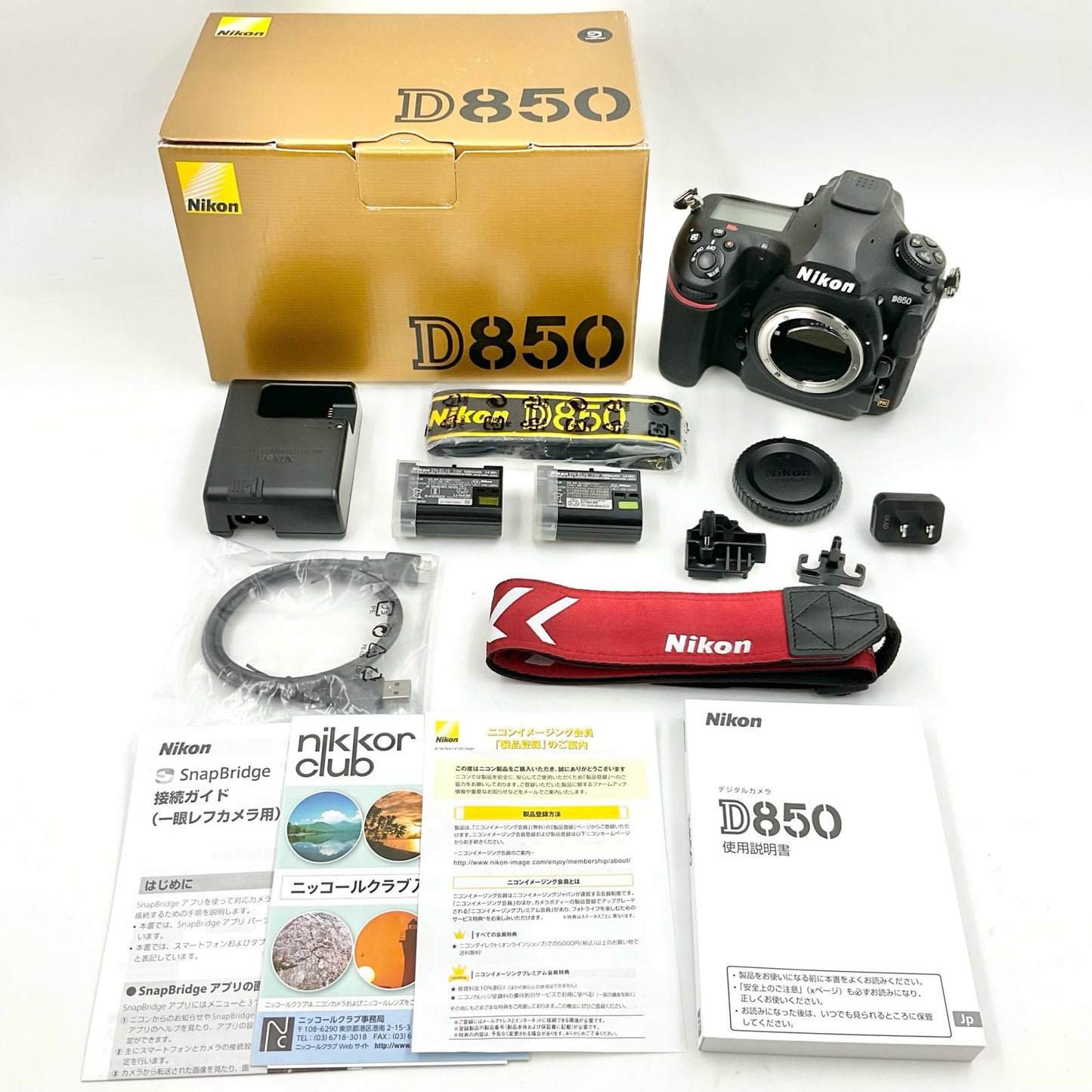 【全額返金保証】【最速発送】Nikon デジタル一眼 D850 ボディ ブラック 美品 動作確認済