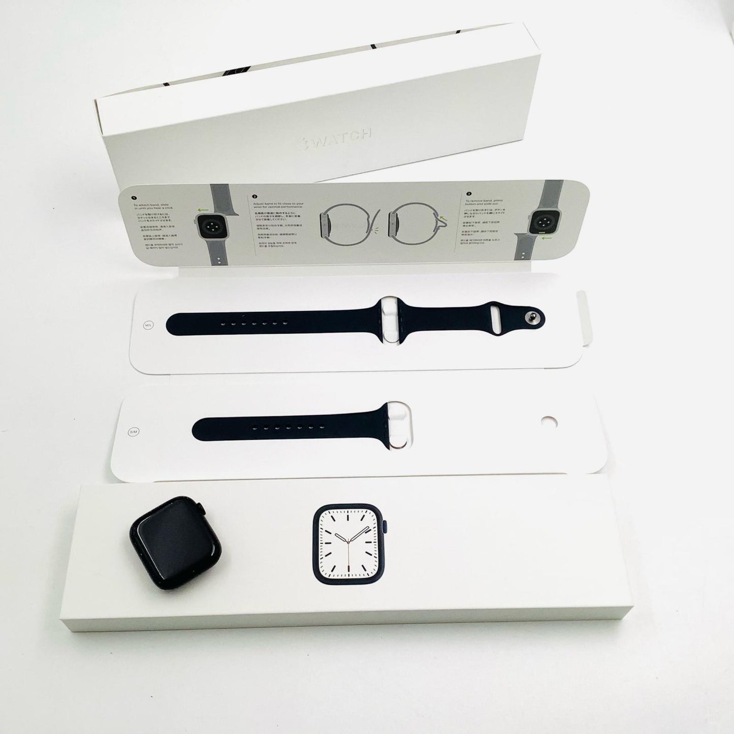 【全額返金保証】【最速発送】Apple Watch Series 7 アルミニウム 45mm GPS 100% 動作確認済