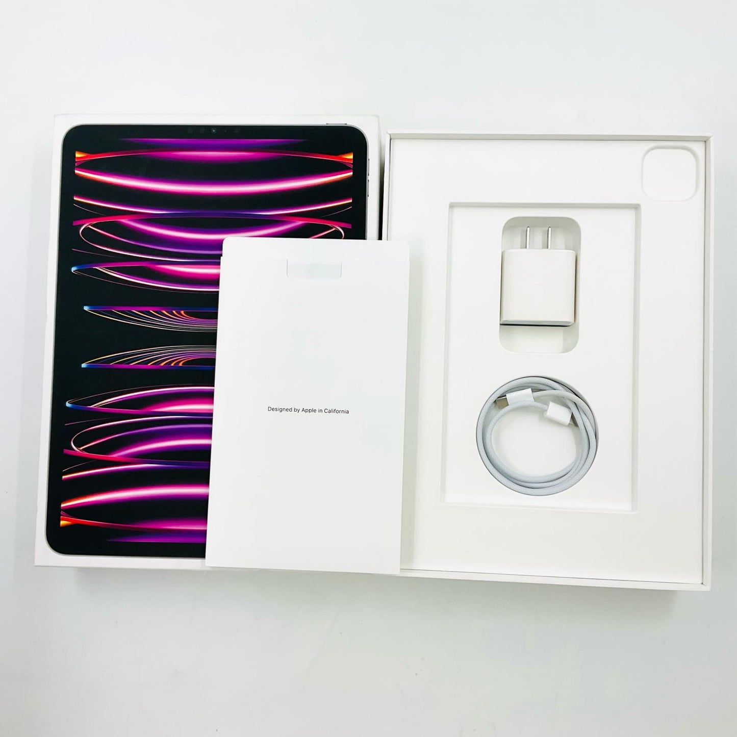 【全額返金保証】【最速発送】Apple iPad Pro 11インチ 第4世代 128GB スペースグレイ WiFi+Cellular au 白ロム 美品 動作確認済