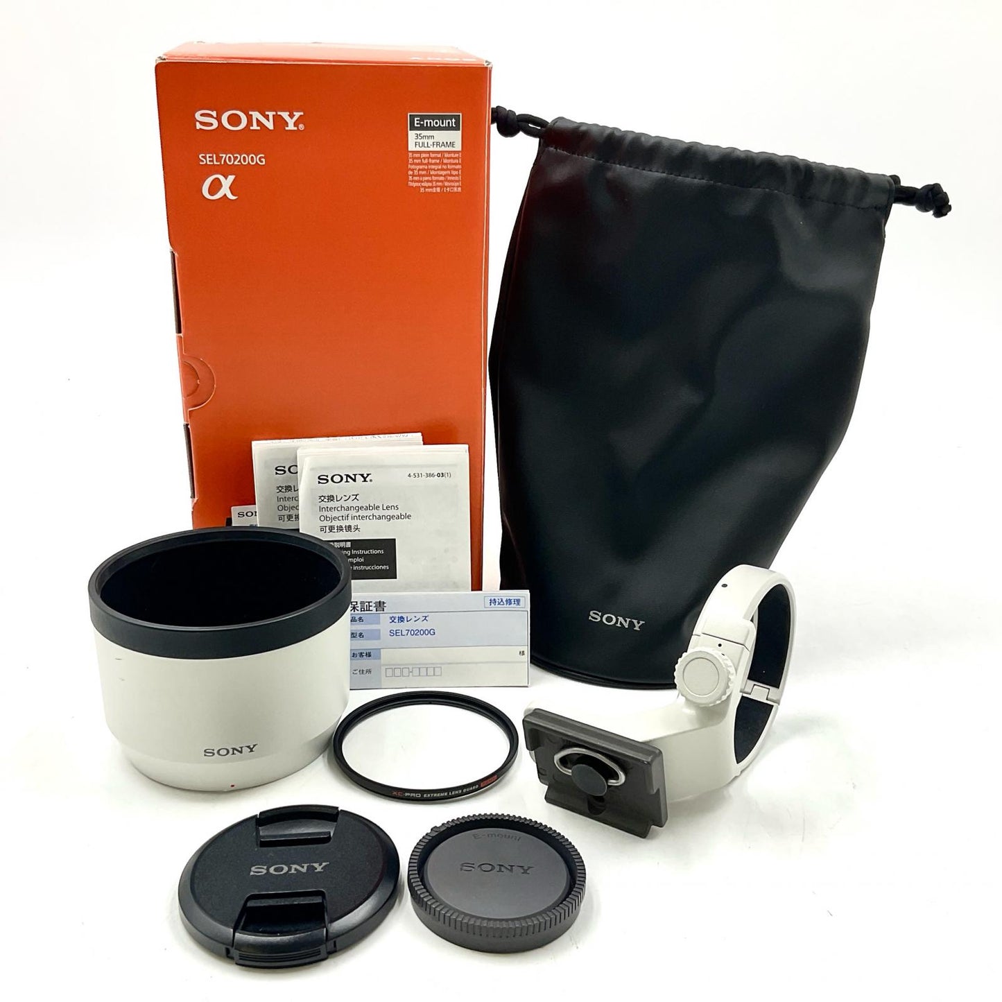 【全額返金保証】【最速発送】Sony FE 70-200mm F4 G OSS SEL70200G 動作確認済