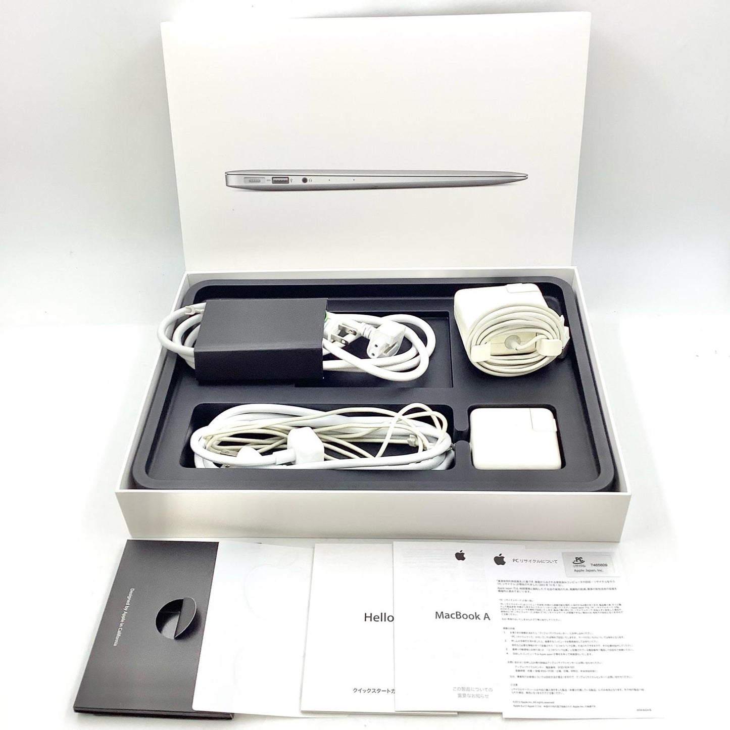 【最速発送】Apple MacBook Air 13インチ 2013 デュアルコア intel core i5 4GB SSD 128GB シルバー 61.8%【難有】
