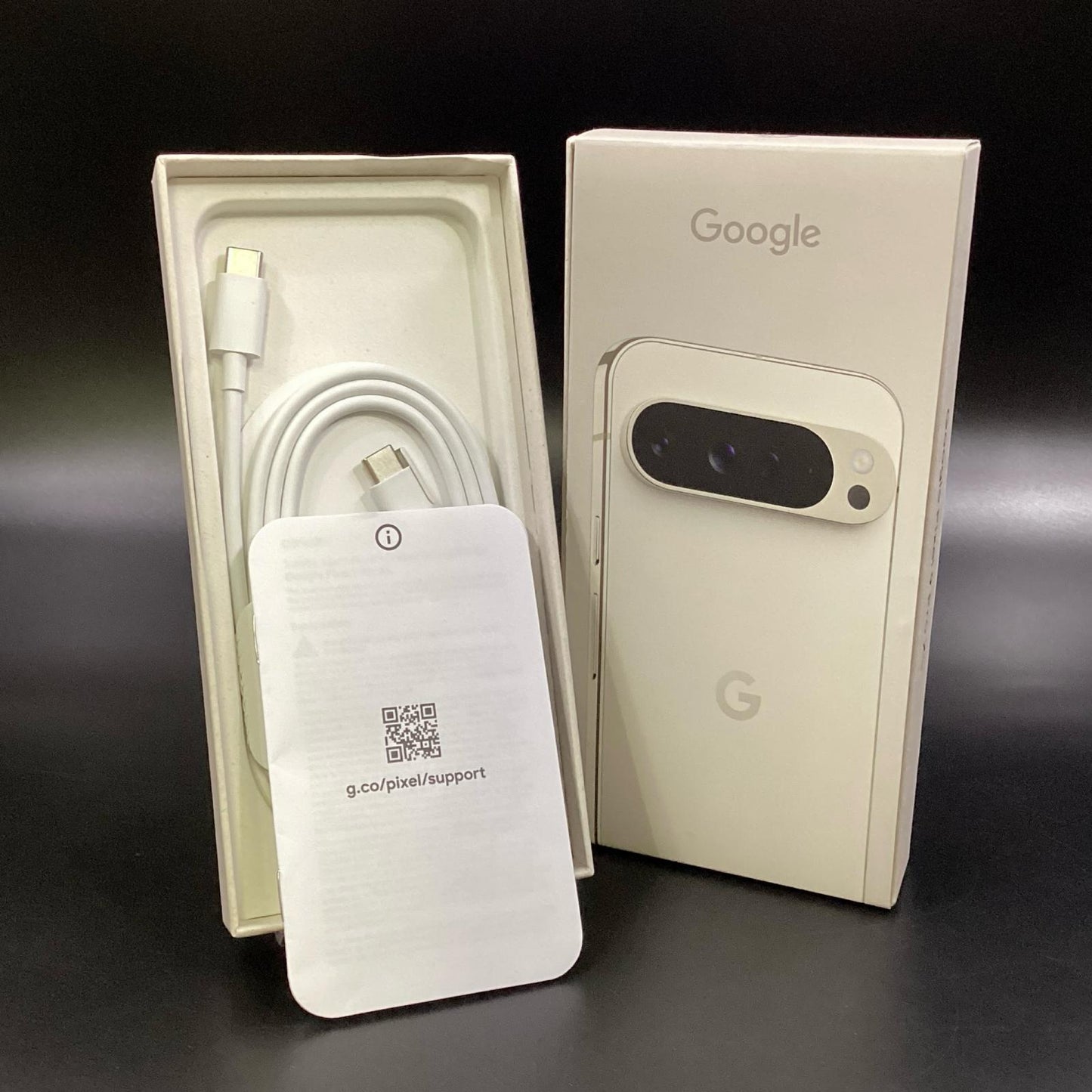 【全額返金保証】【最速発送】Google Pixel 9 Pro XL 128GB Porcelain SIMフリー GQ57S 白ロム 美品 動作確認済