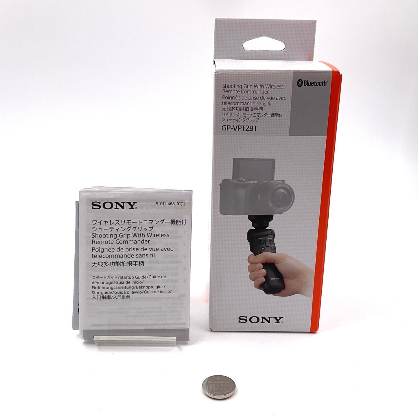 【全額返金保証】【最速発送】Sony ワイヤレスリモートコマンダー機能付シューティンググリップ GP-VPT2BT 美品 動作確認済