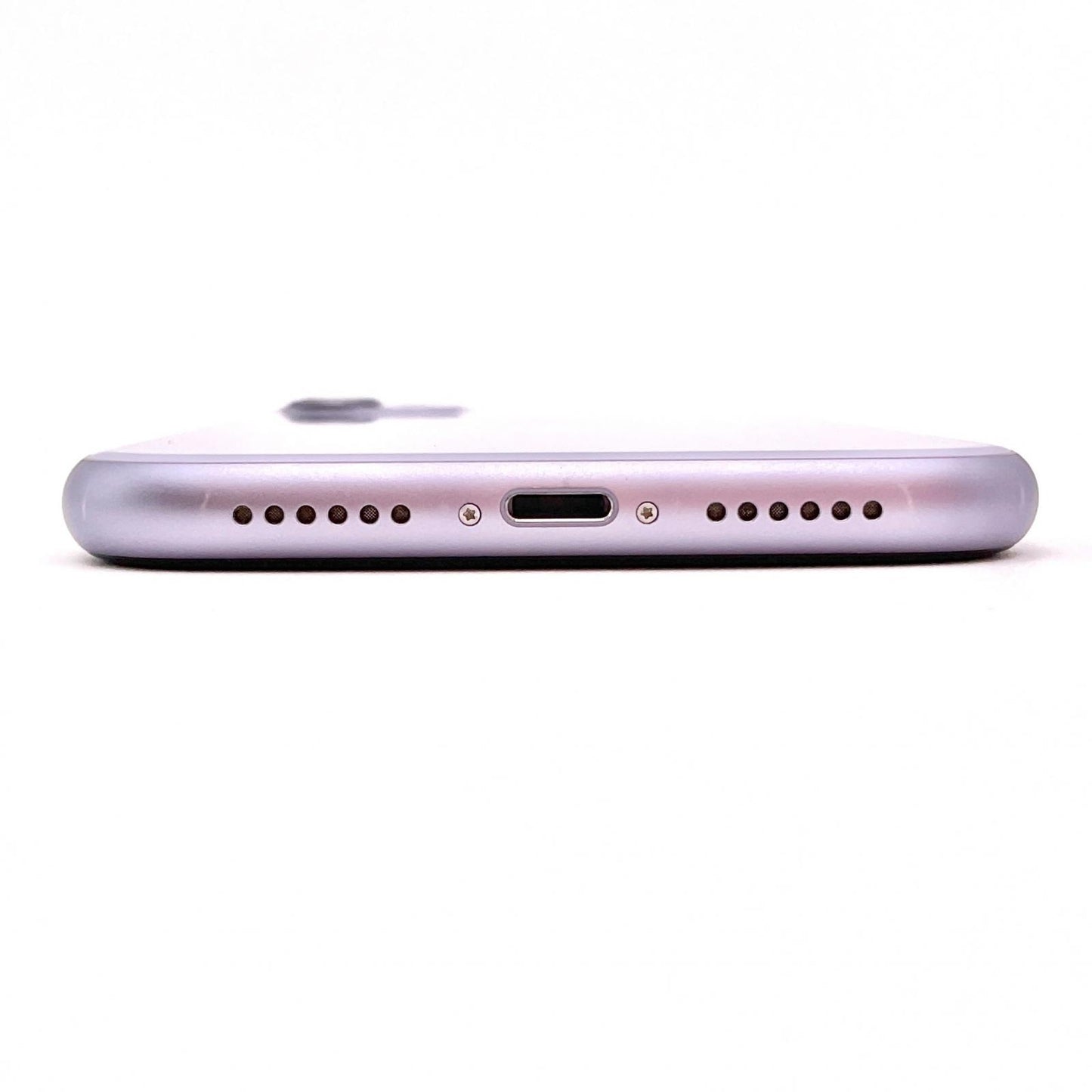 【全額返金保証】【最速発送】Apple iPhone iPhone 11 128GB パープル au 白ロム 動作確認済 85%